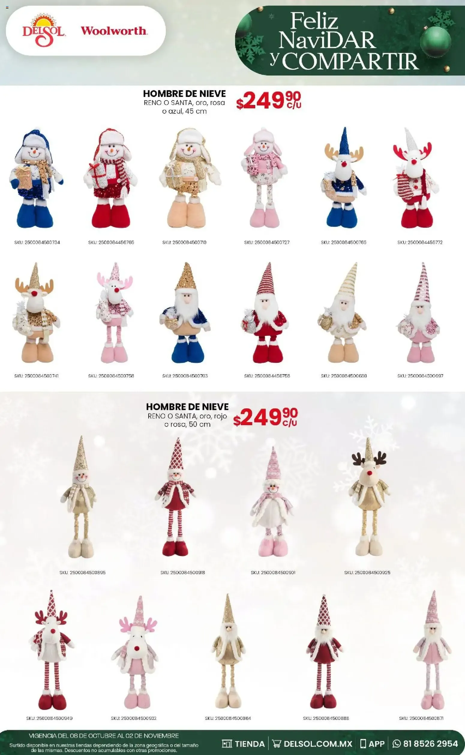 Catálogo de Del Sol y Woolworth - Feliz NaviDar y Compartir (08/10/2026 - 02/11/2026) - catálogo en línea 8 de octubre al 2 de noviembre 2026 - Pagina 13