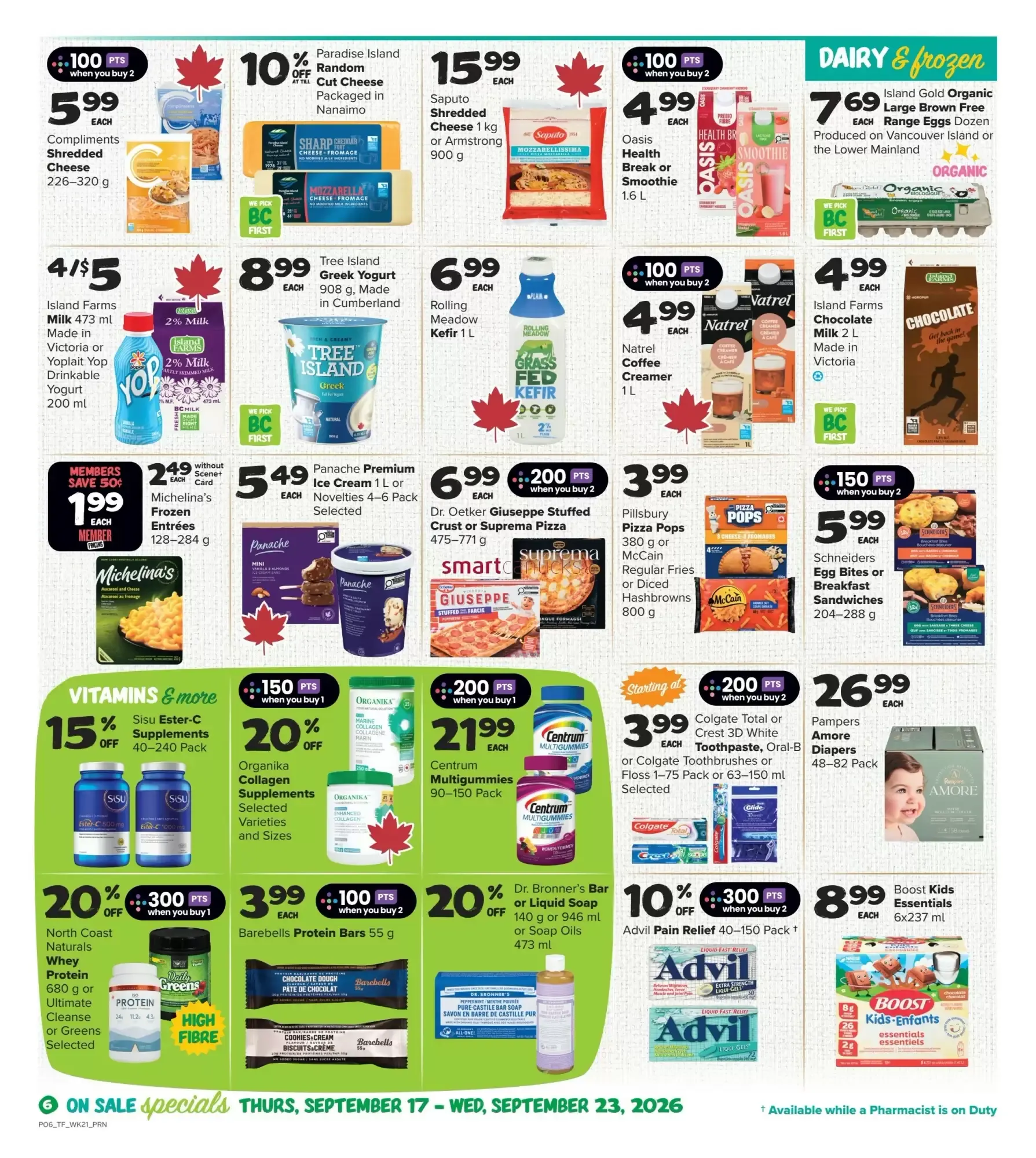 Thrifty Foods from September 17 to September 23 2026 - flyer page 7