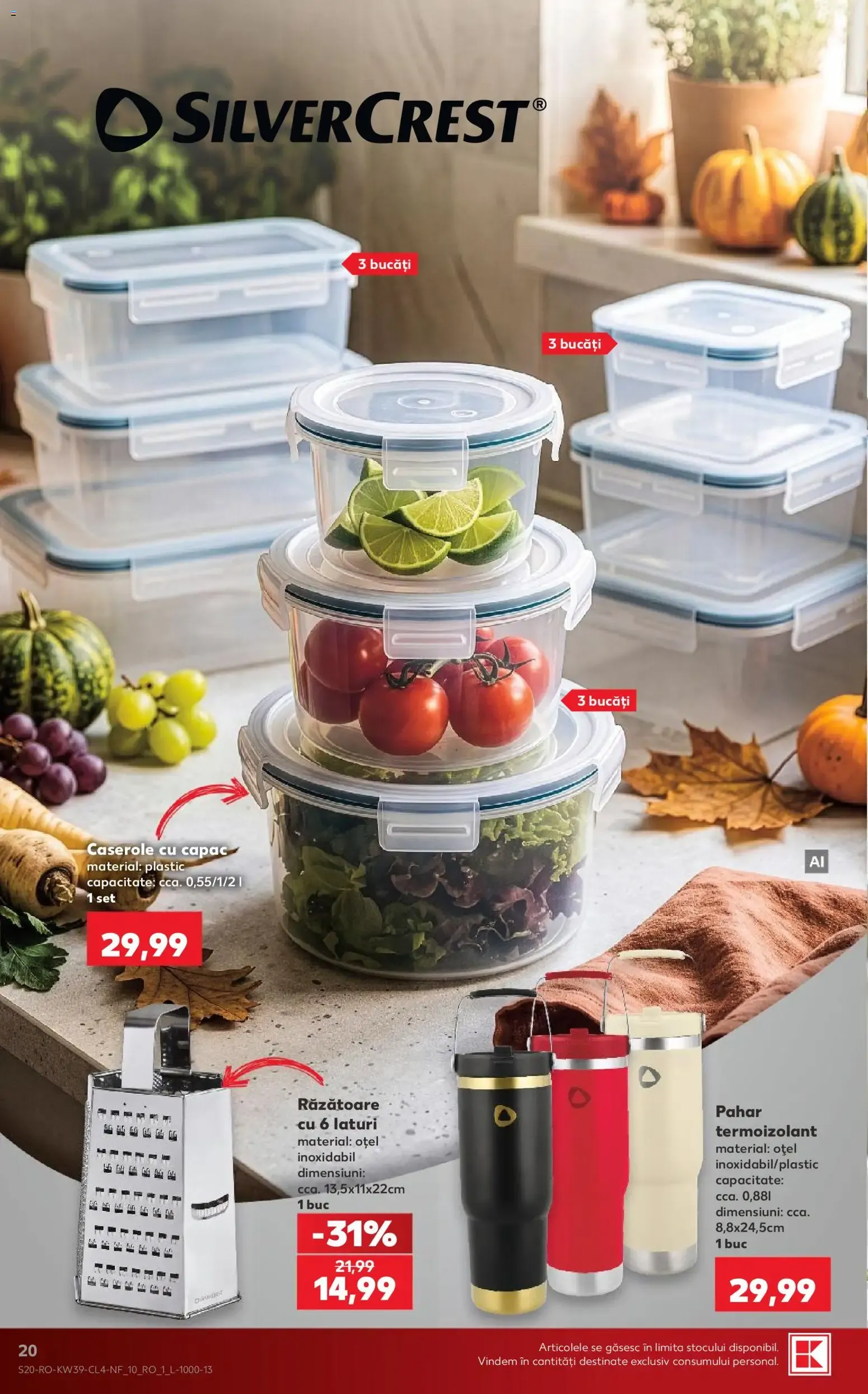 Catalog Kaufland Catalog Nonfood 23.09.2026 - Revista si Oferta de la 23 septembrie până la 29 septembrie 2026 - Revista Pagina 20