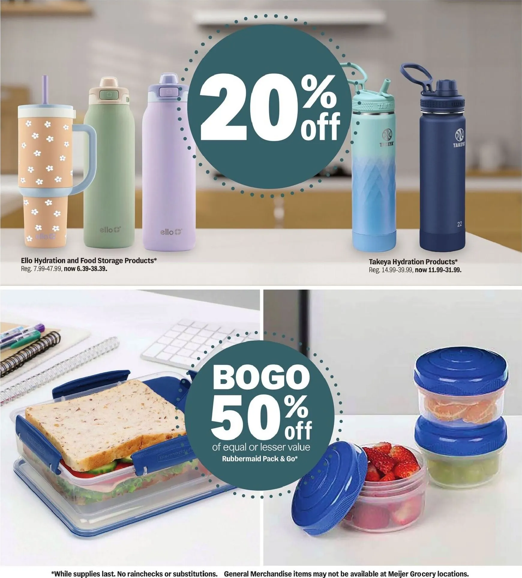 Weekly ad Current Meijer - College Vibes leaflet valid from Wednesday 08/05/2026 to Tuesday 08/11/2026 from August 5 to August 11 2026 - Page 4