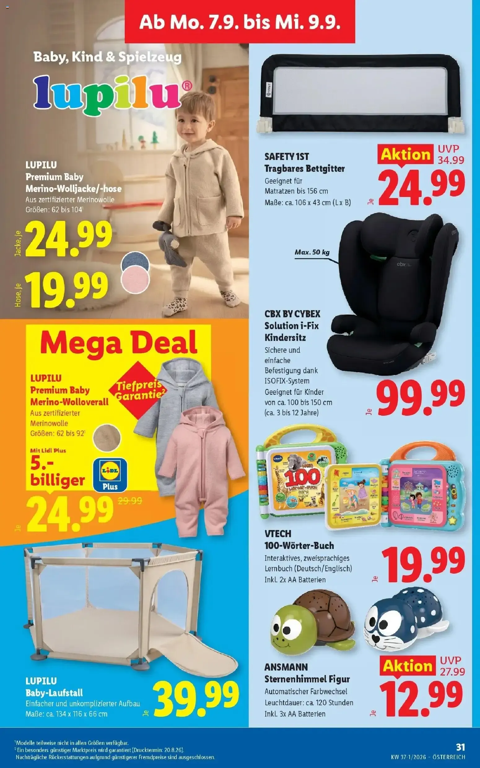 Lidl Ofertas del 03.09 al 05.09 von 3. September bis 5. September 2026 - Flugblätt seite  38