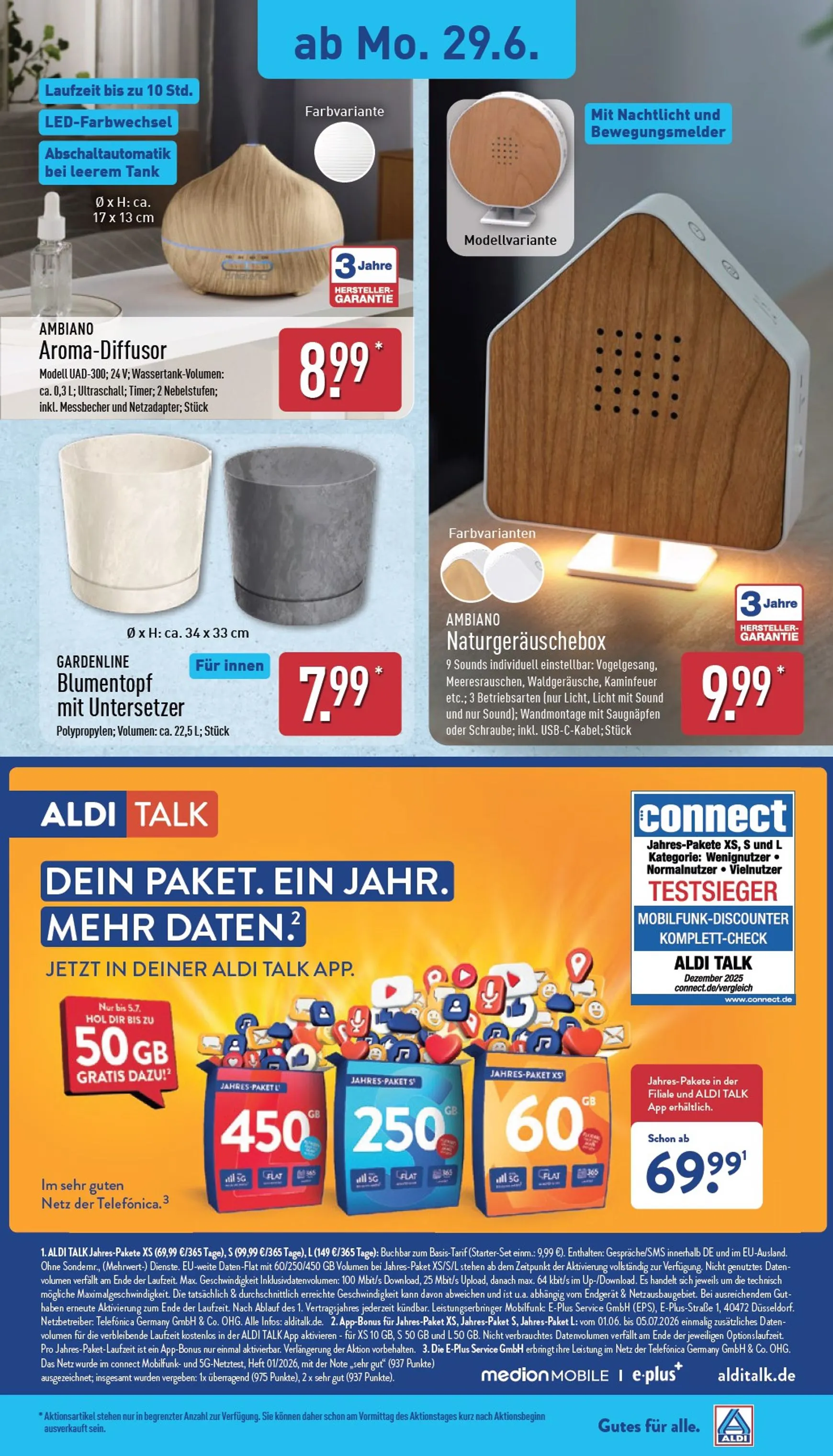 ALDI NORD - Ausblick Prospekt nächste Woche – von Montag 29.06.2026 bis Samstag 04.07.2026 von 29. Juni bis 4. Juli 2026 - Prospekt seite 5