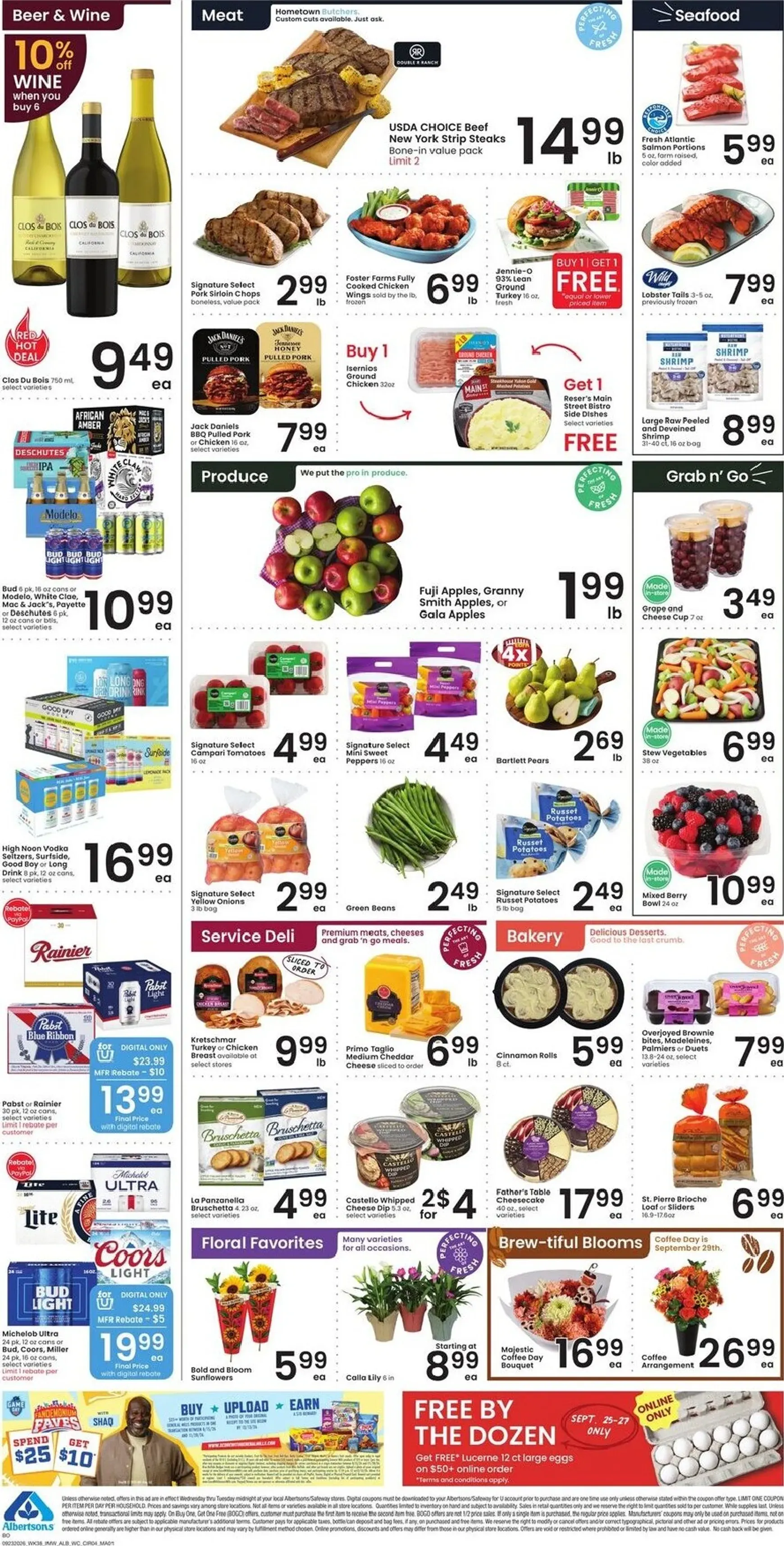 Weekly ad Current Albertsons leaflet valid from Wednesday 09/23/2026 to Tuesday 09/29/2026 from September 23 to September 29 2026 - Page 5