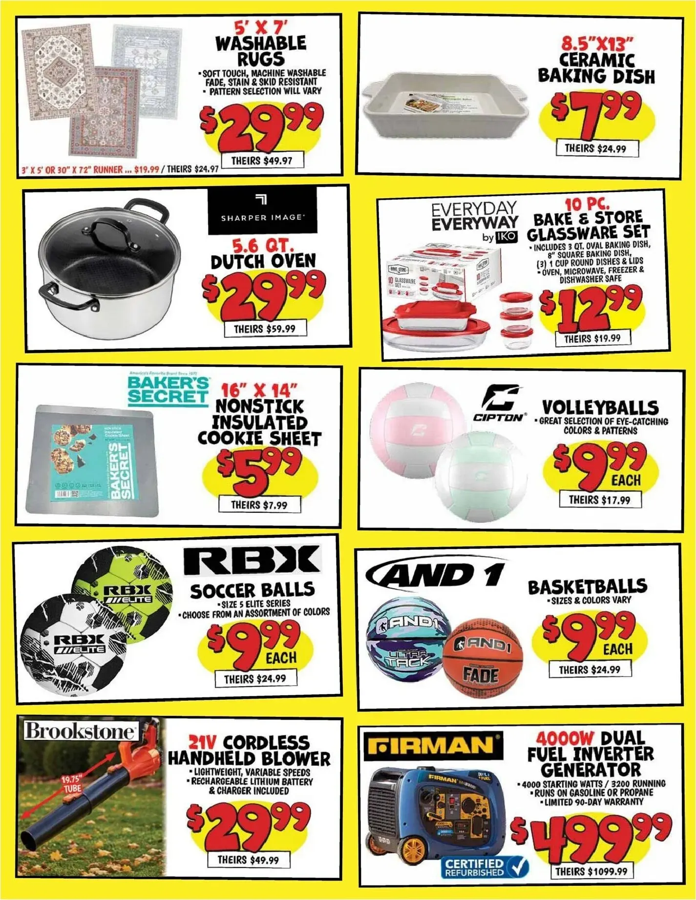 Weekly promotion Current Ollie's - Big Savings leaflet valid from Wednesday 10/21/2026 to Wednesday 10/28/2026 spanning from October 21 to October 28 2026 - Page 3 for Catalogue 365