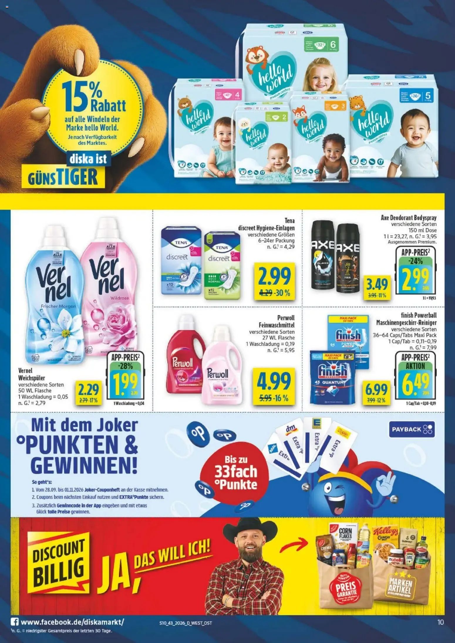 Diska Prospekt (ab 19.10.2026) zum Blättern von 19. Oktober bis 24. Oktober 2026 - Prospekt seite 10
