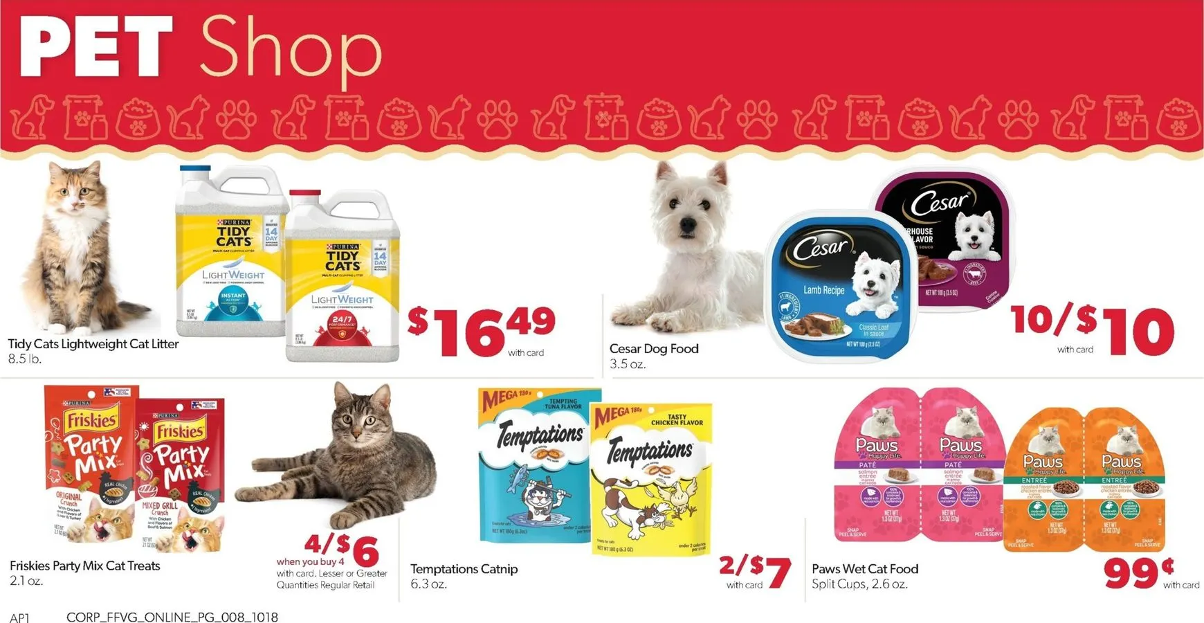 Weekly promotion Current Family Fare leaflet valid from Sunday 10/18/2026 to Saturday 10/24/2026 spanning from October 18 to October 24 2026 - Page 13 for Catalogue 365