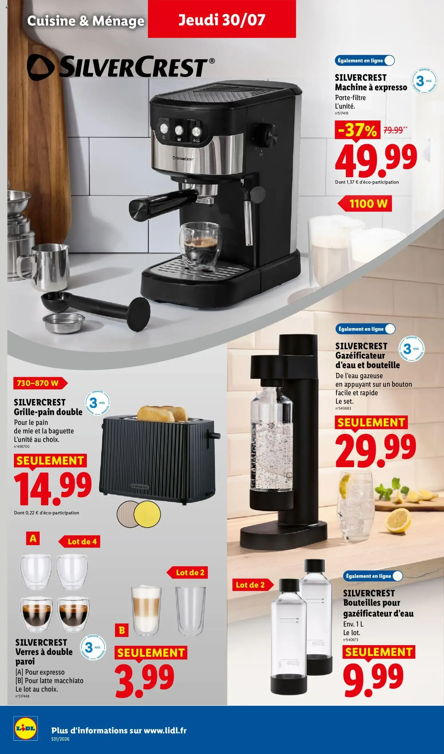 LIDL L'été des Marques du 30 juillet au 5 août 2026 - Catalogue page 34