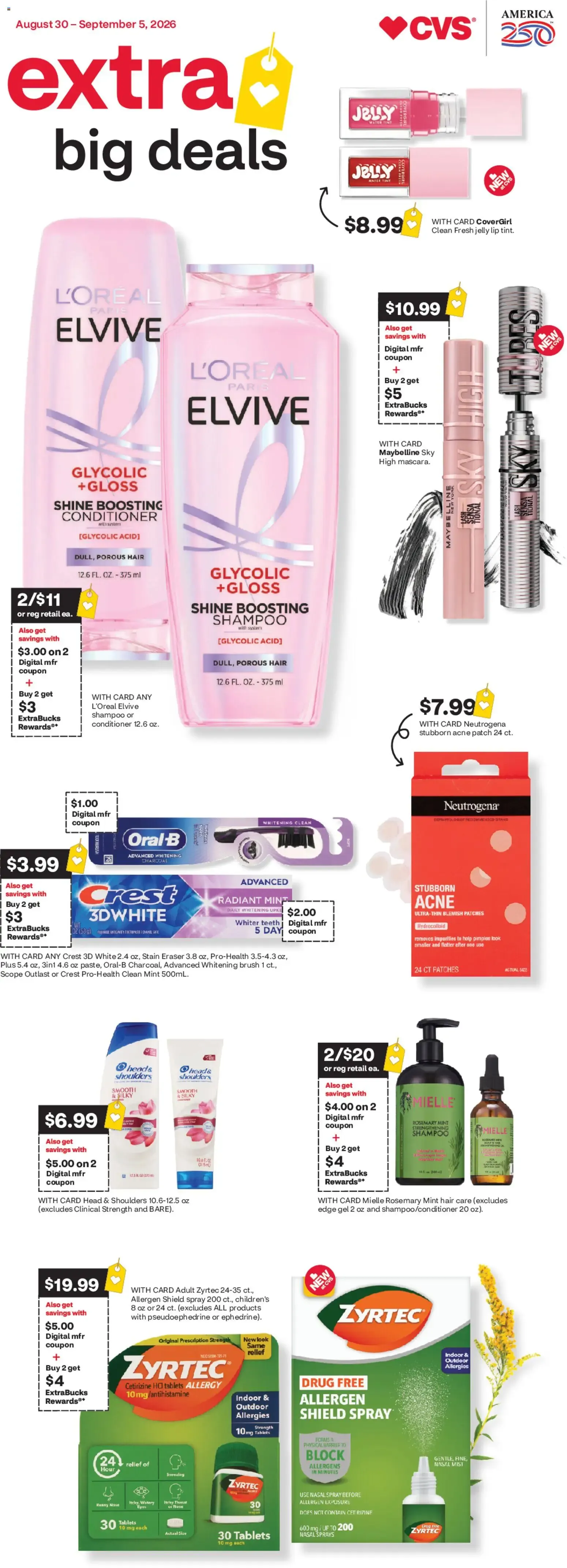 CVS Weekly Ad from 08/30/2026 - Flyer, Circular this week
