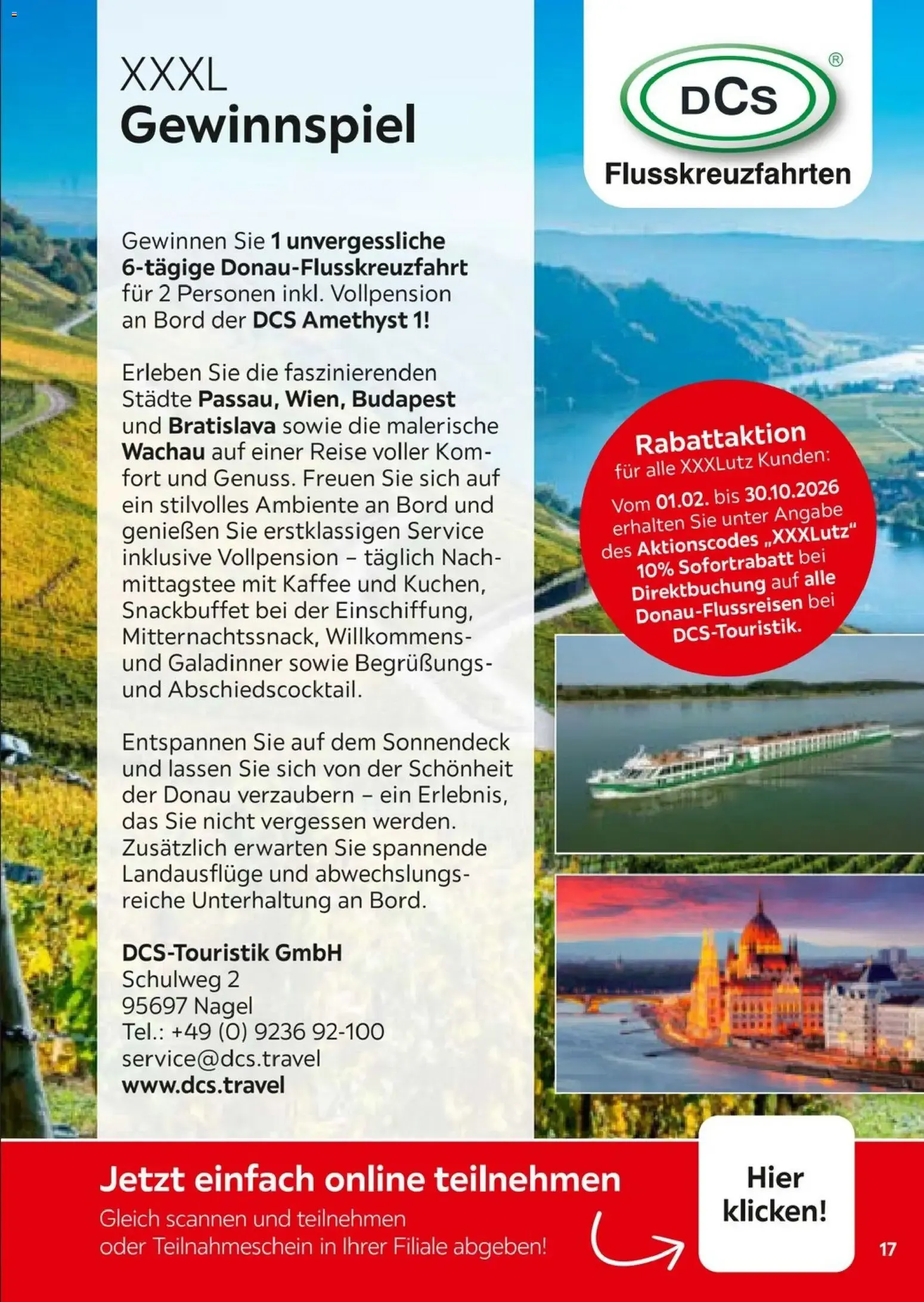 XXXL Lutz Freundschaftskartenjournal (ab 01.02.2026) zum Blättern von 1. Februar bis 31. Juli 2026 - Prospekt seite 17