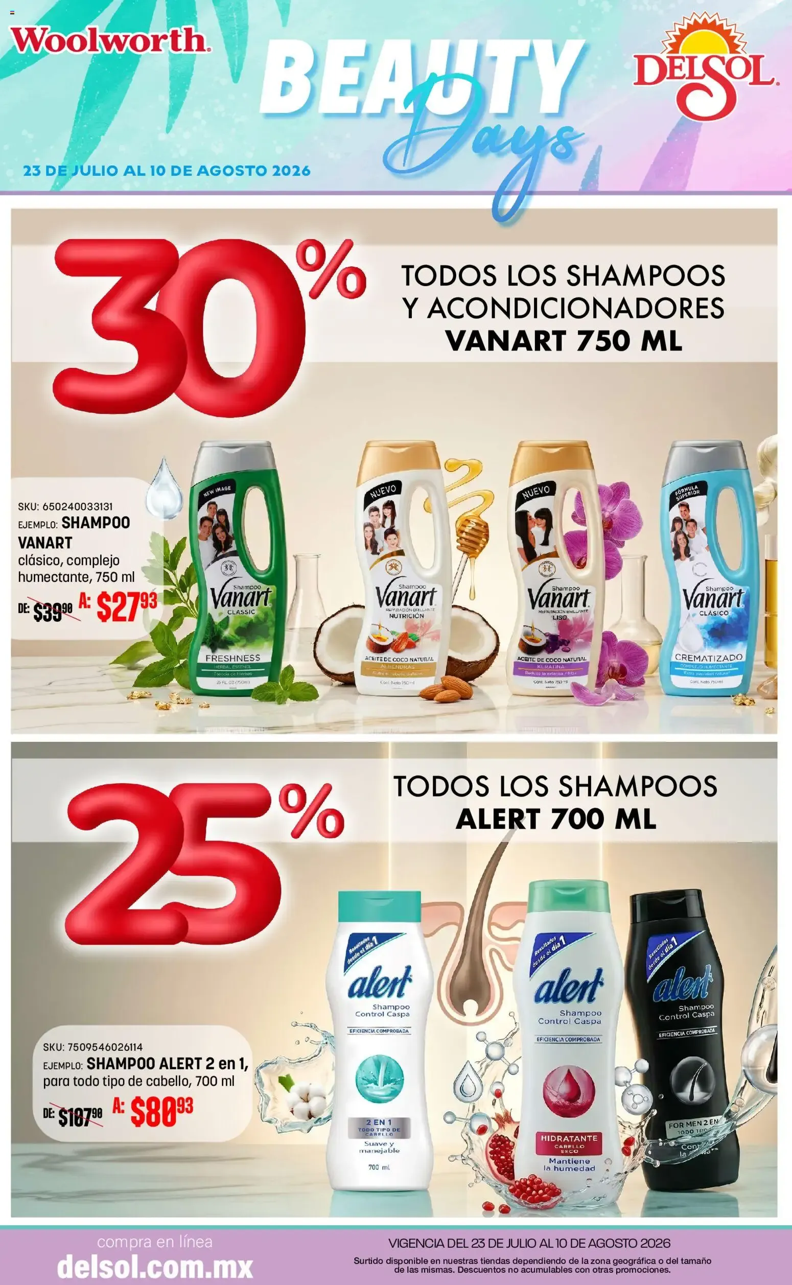 Catálogo de Del Sol y Woolworth catálogo (23/07/2026 - 10/08/2026) - catálogo en línea 23 de julio al 10 de agosto 2026 - Pagina 4