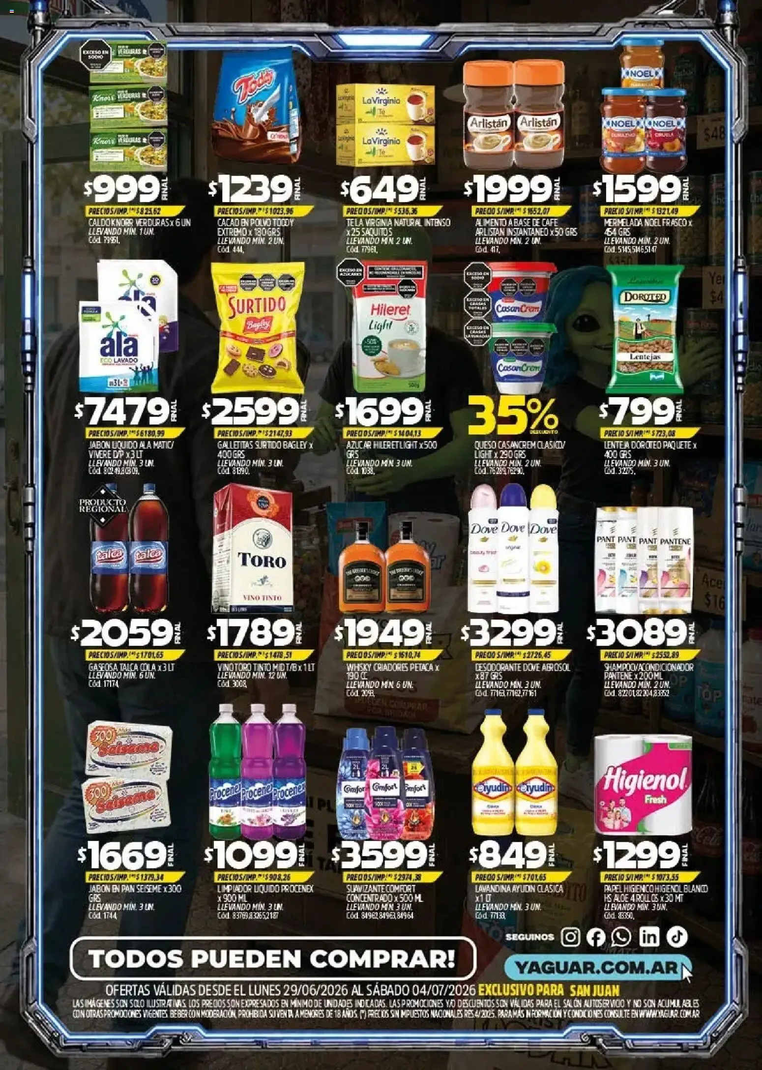 Ofertas de Yaguar - Oferta Semanal San Juan del 29/06/2026 - 04/07/2026 29 de junio al 4 de julio 2026 - Página 2 del catálogo