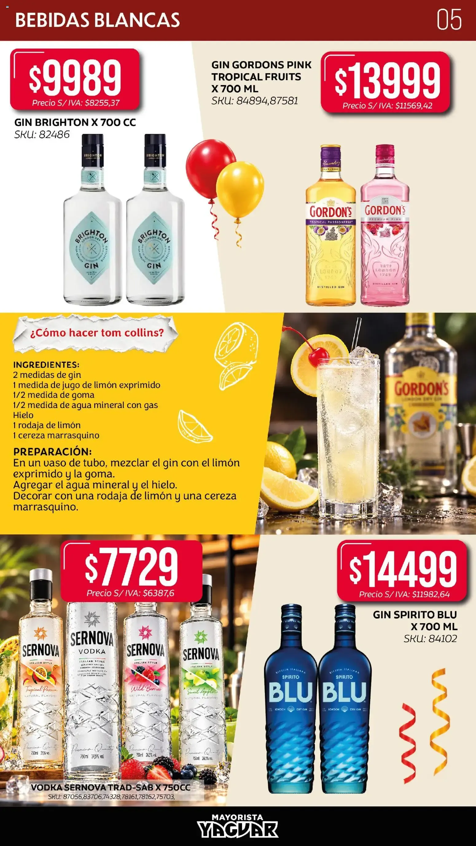 Ofertas de Yaguar - Especial Bebidas del 19/10/2026 - 01/11/2026 19 de octubre al 1 de noviembre 2026 - Página 5 del catálogo