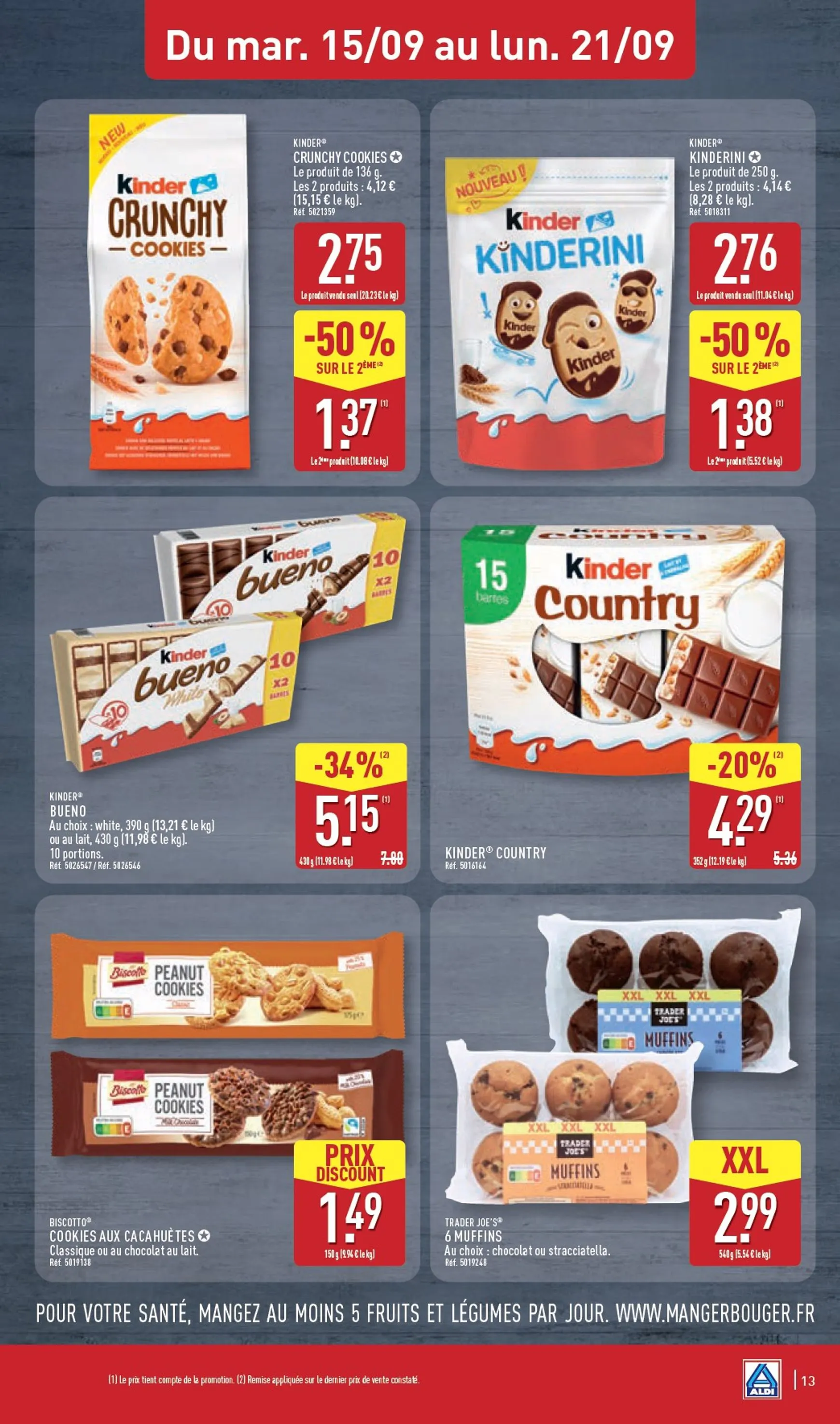 ALDI: Les Très Grands Arrivages du 15 septembre au 21 septembre 2026 - Catalogue page 15