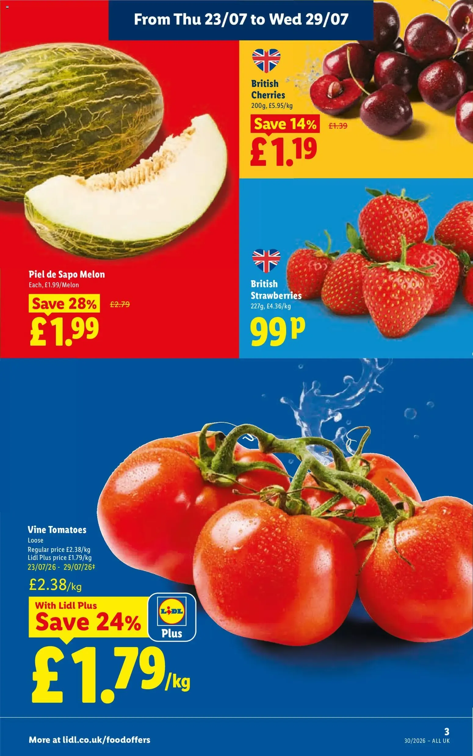 Weekly offers Lidl (23/07/2026 - 29/07/2026) - Offers Online from 23 July to 29 July 2026 - Catalogue Page 3