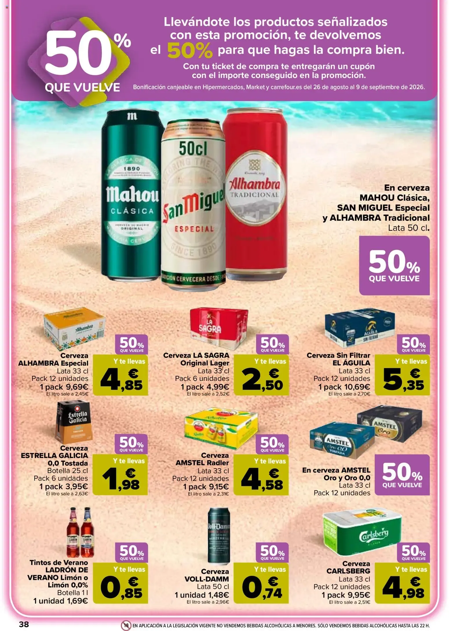 Catálogo de Carrefour folleto del 11/08/2026 | Catálogo 11 de agosto al 25 de agosto 2026 - Página 40