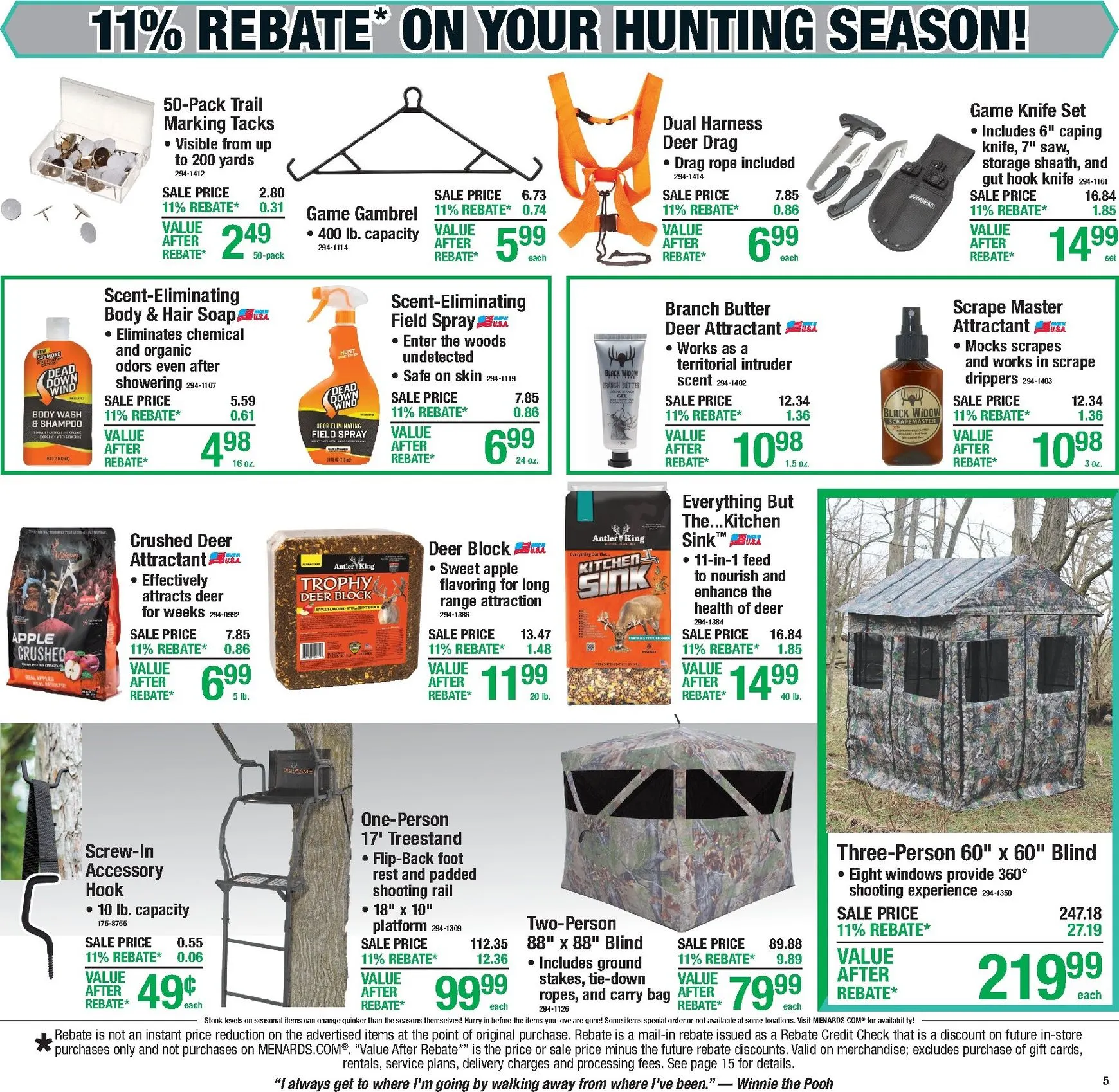 Weekly ad Current Menards leaflet valid from Thursday 10/15/2026 to Sunday 10/25/2026 from October 15 to October 25 2026 - Page 7