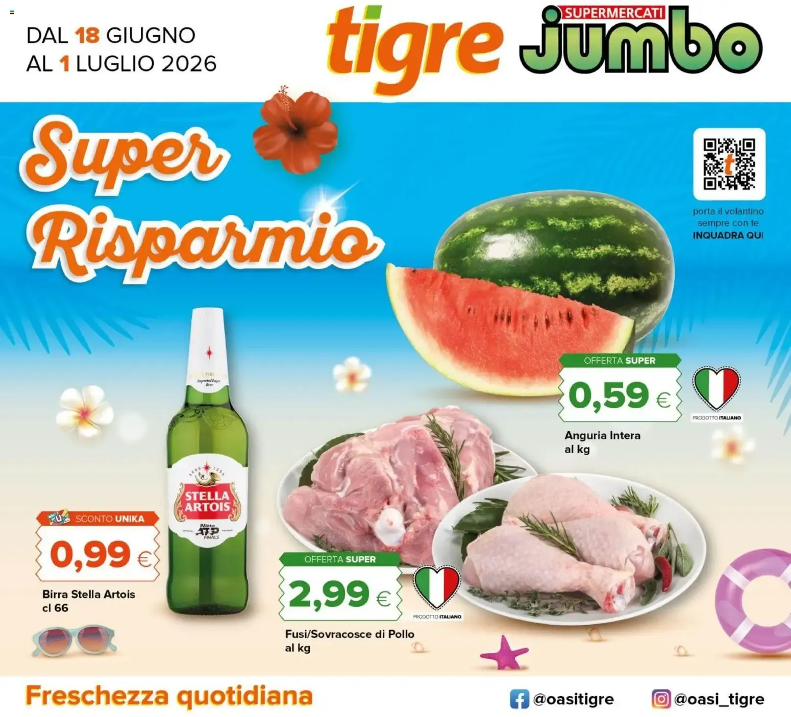 Nuovo Tigre volantino Jumbo dal 18/06/2026 > offerte anteprima 🛍️ da 18 giugno a 1 luglio di 2026 - Pagina del volantino 1