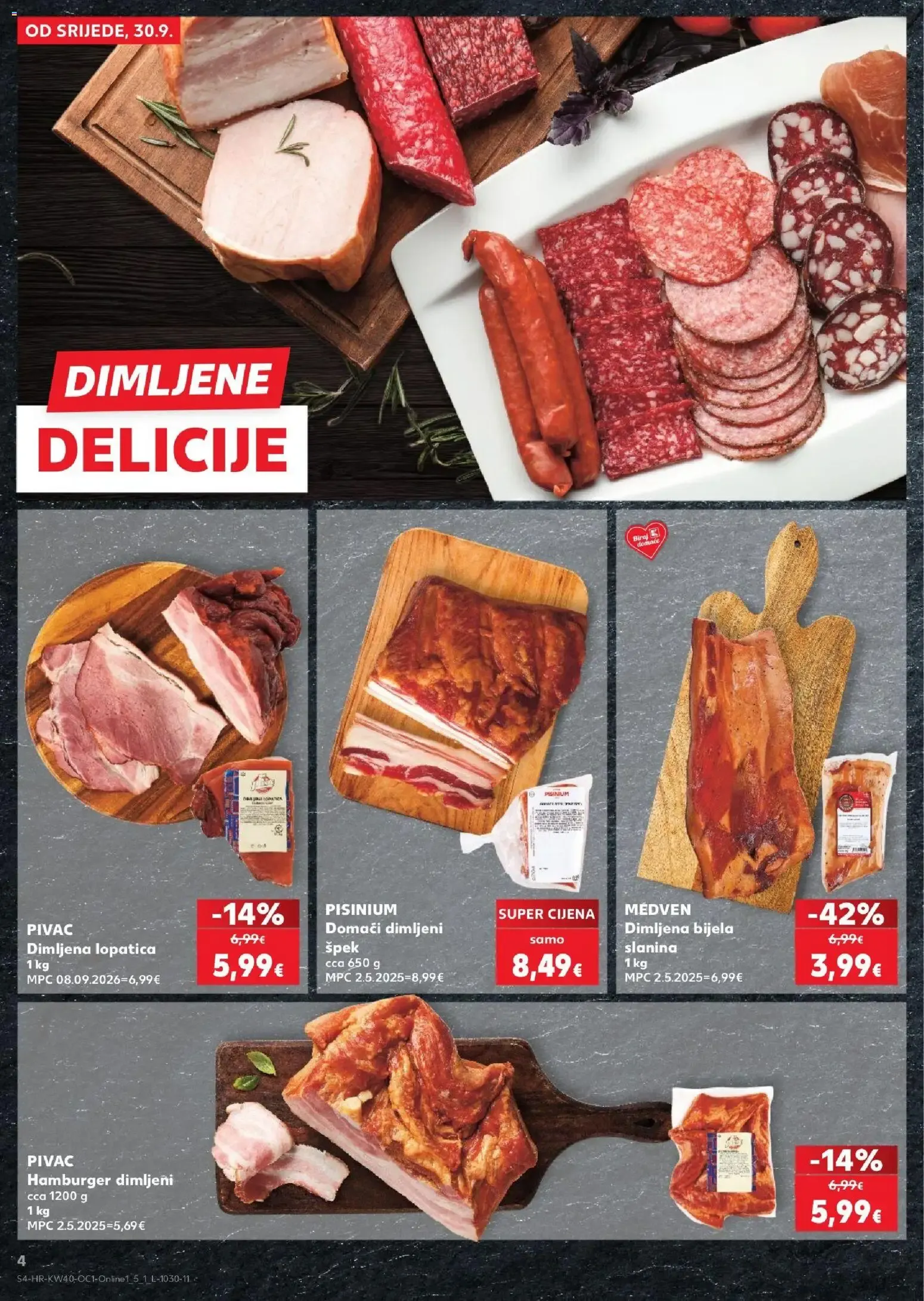 Katalog Kaufland Katalog novi od 30.09.2026 na listanje > letak digitalni od 30. rujna do 6. listopada 2026. - Pregled Stranica 4