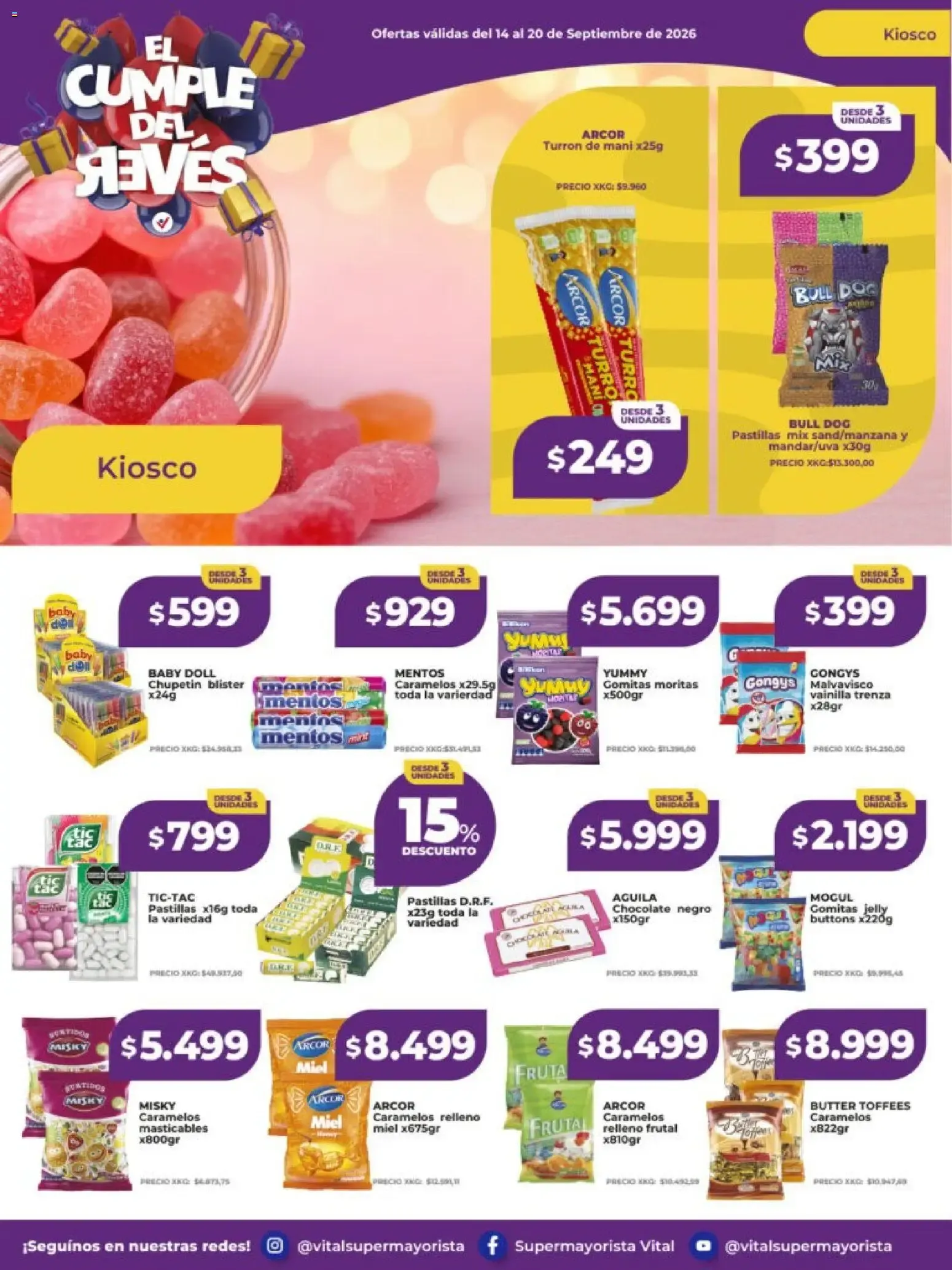 Ofertas de Vital - Ofertas || del 14/09/2026 - 20/09/2026 || Catálogo 14 de septiembre al 20 de septiembre 2026 - Página 24 del catálogo