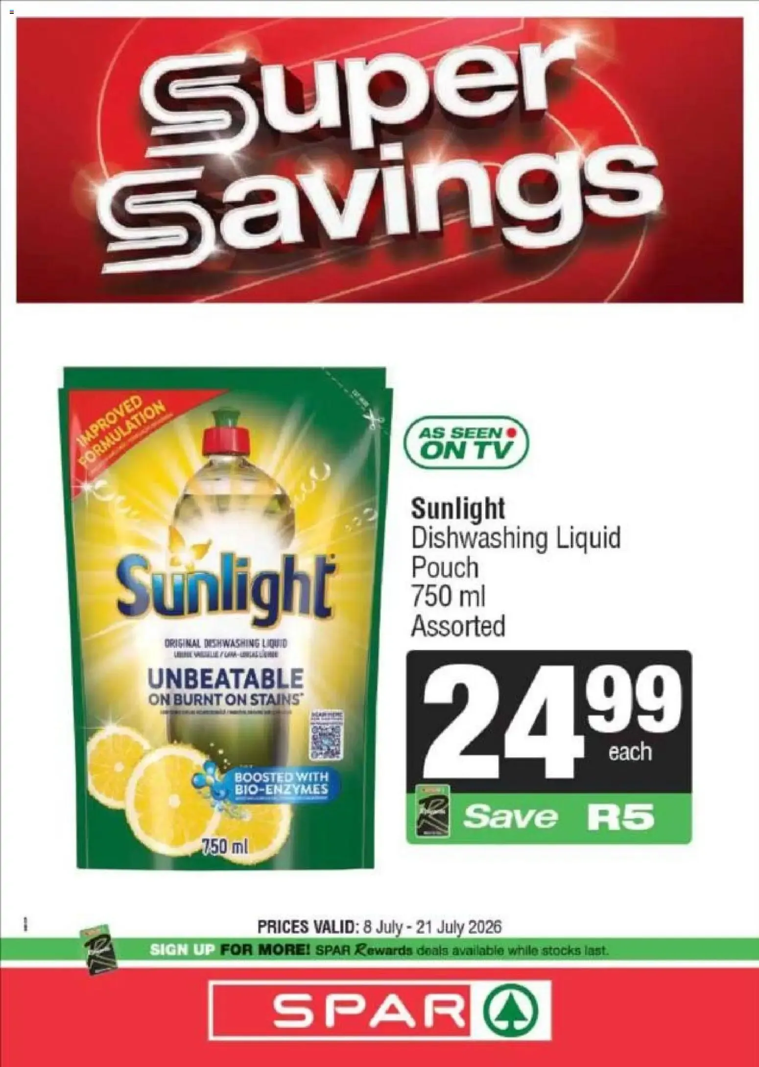 Spar Specials (08/07/2026 - 21/07/2026) Online from 8 July to 21 July 2026 - Catalogue Page 4