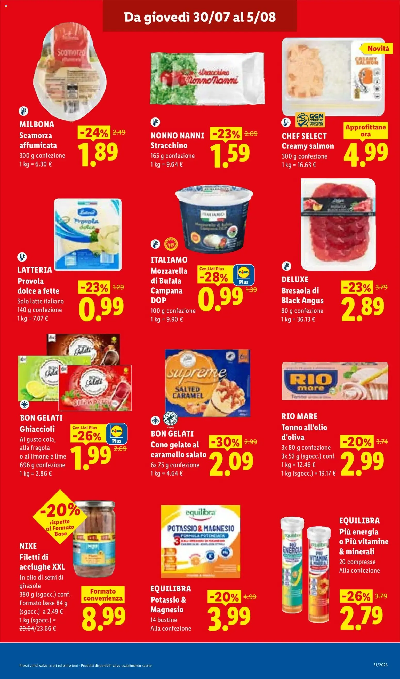 LIDL: L'estate del risparmio da 30 luglio a 5 agosto di 2026 - Pagina del volantino 11