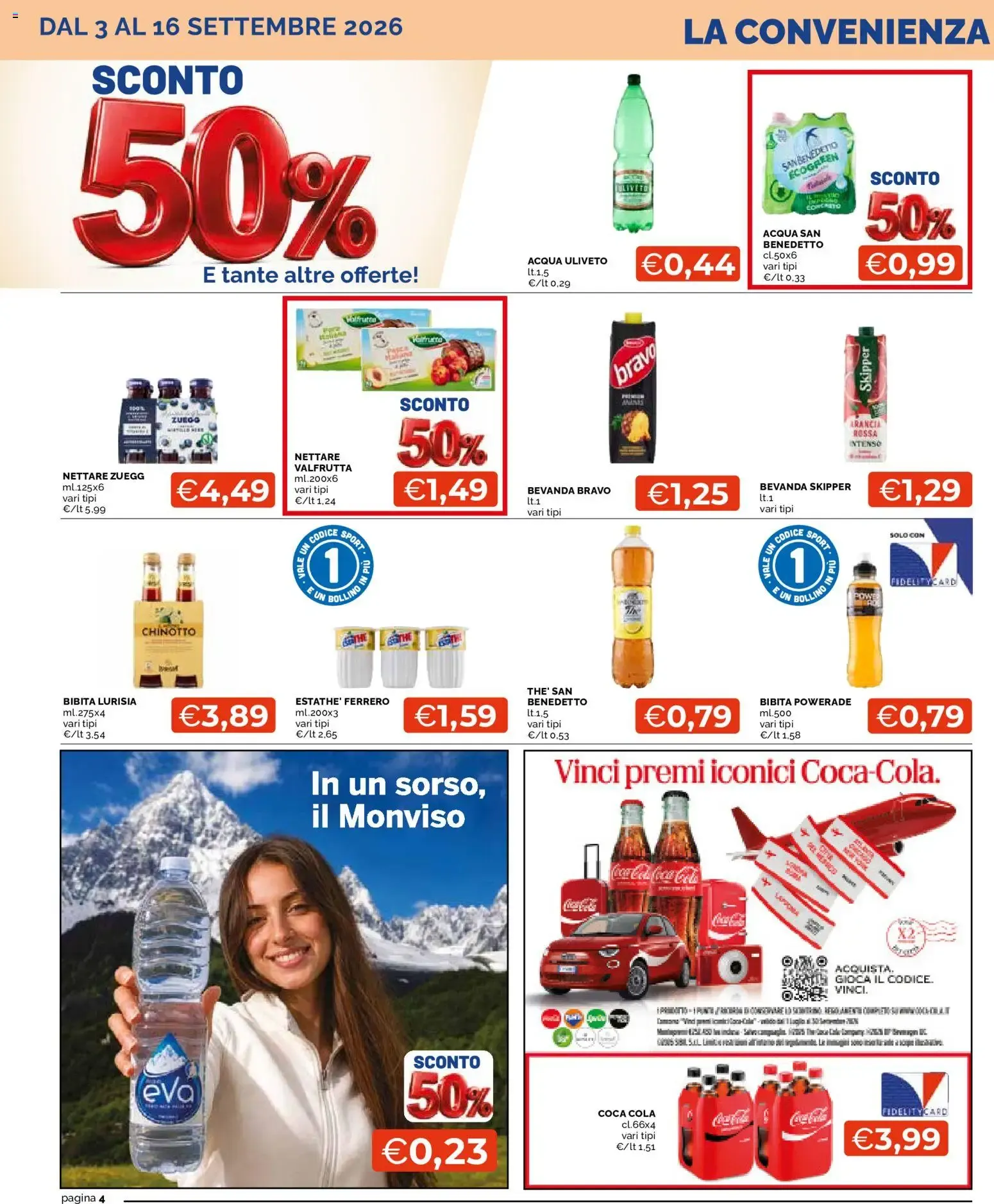 Mercatò volantino dal 03/09/2026 - online Offerte da 3 settembre a 16 settembre di 2026 - Pagina del volantino 4