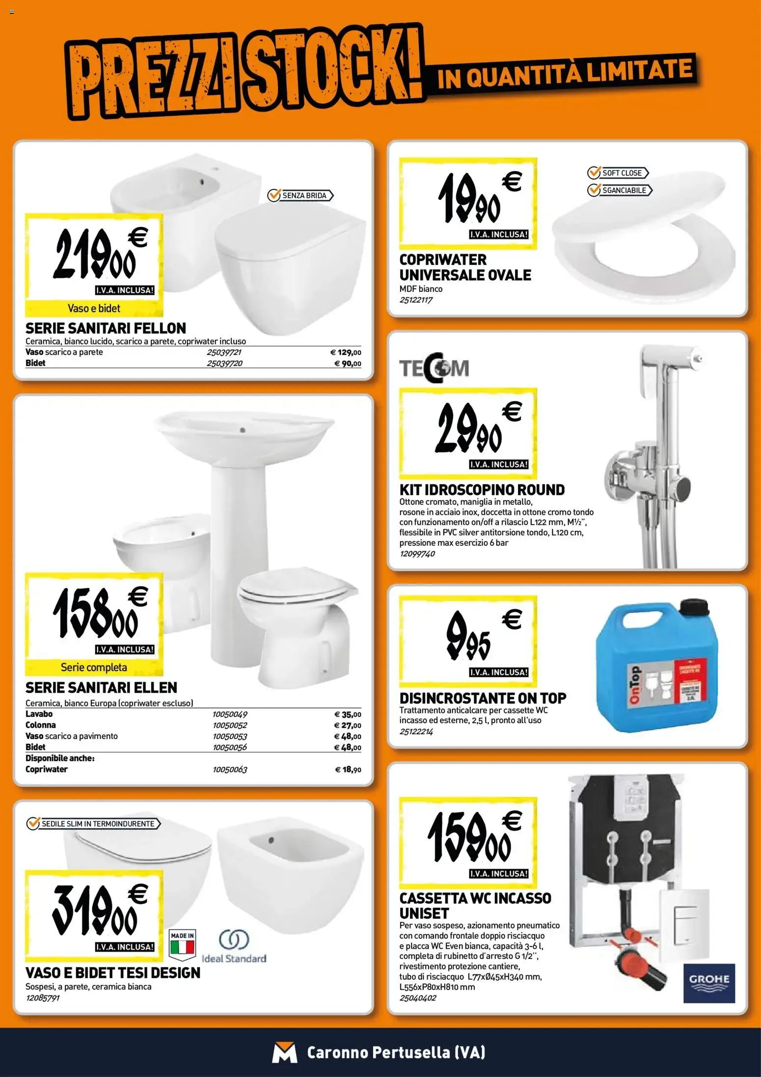 Tecnomat: Straordinari Prezzi Stock! da 25 giugno a 29 luglio di 2026 - Pagina del volantino 4