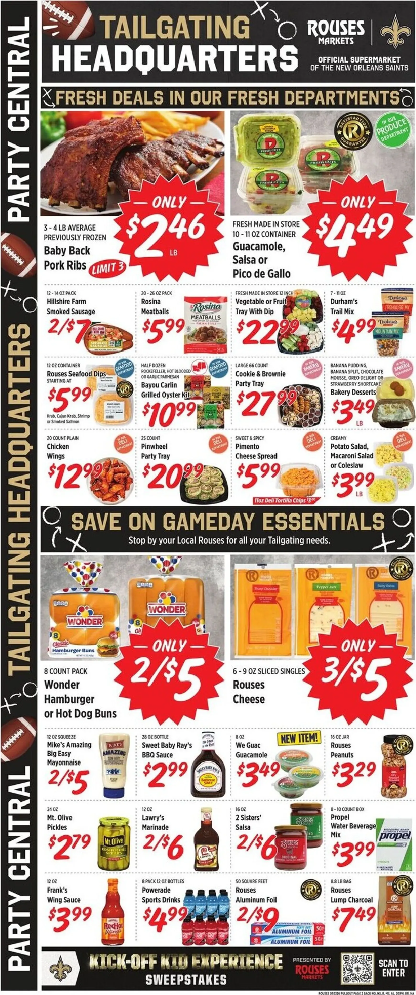 Weekly ad Current Rouses Markets leaflet valid from Wednesday 09/23/2026 to Wednesday 09/30/2026 from September 23 to September 30 2026 - Page 3