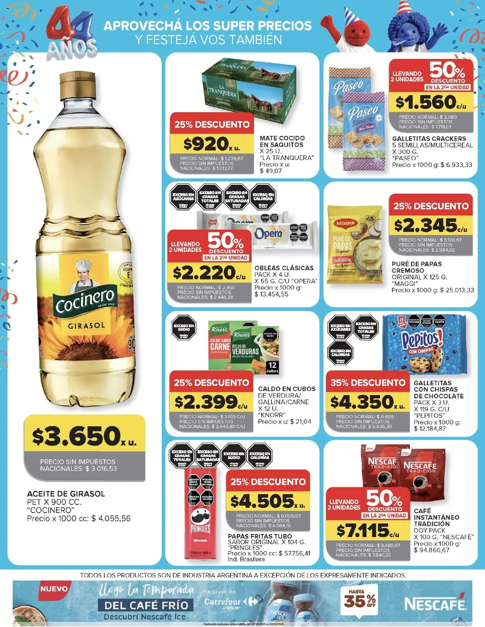 Ofertas de Carrefour - Ofertas || del 23/10/2026 - 29/10/2026 || Promociones 23 de octubre al 29 de octubre 2026 - Página 43 del catálogo