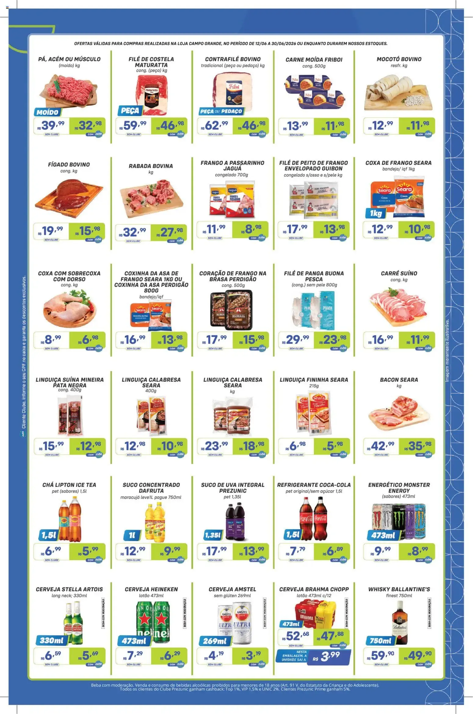 Encarte de Prezunic ofertas Campo Grande de 12/06/2026 | Promoções Online 12 de junho até 30 de junho 2026 - Pagina 2