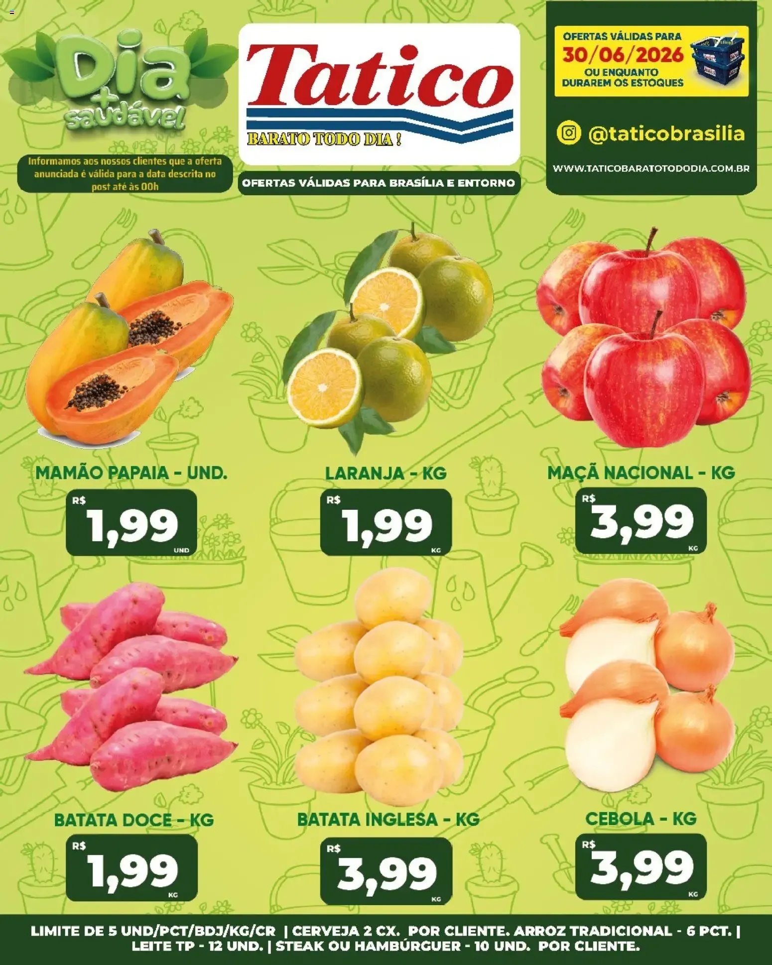 Encarte de Tatico ofertas do Dia de 01/07/2026 | Promoções Online 1 de julho até 1 de julho 2026 - Pagina 39