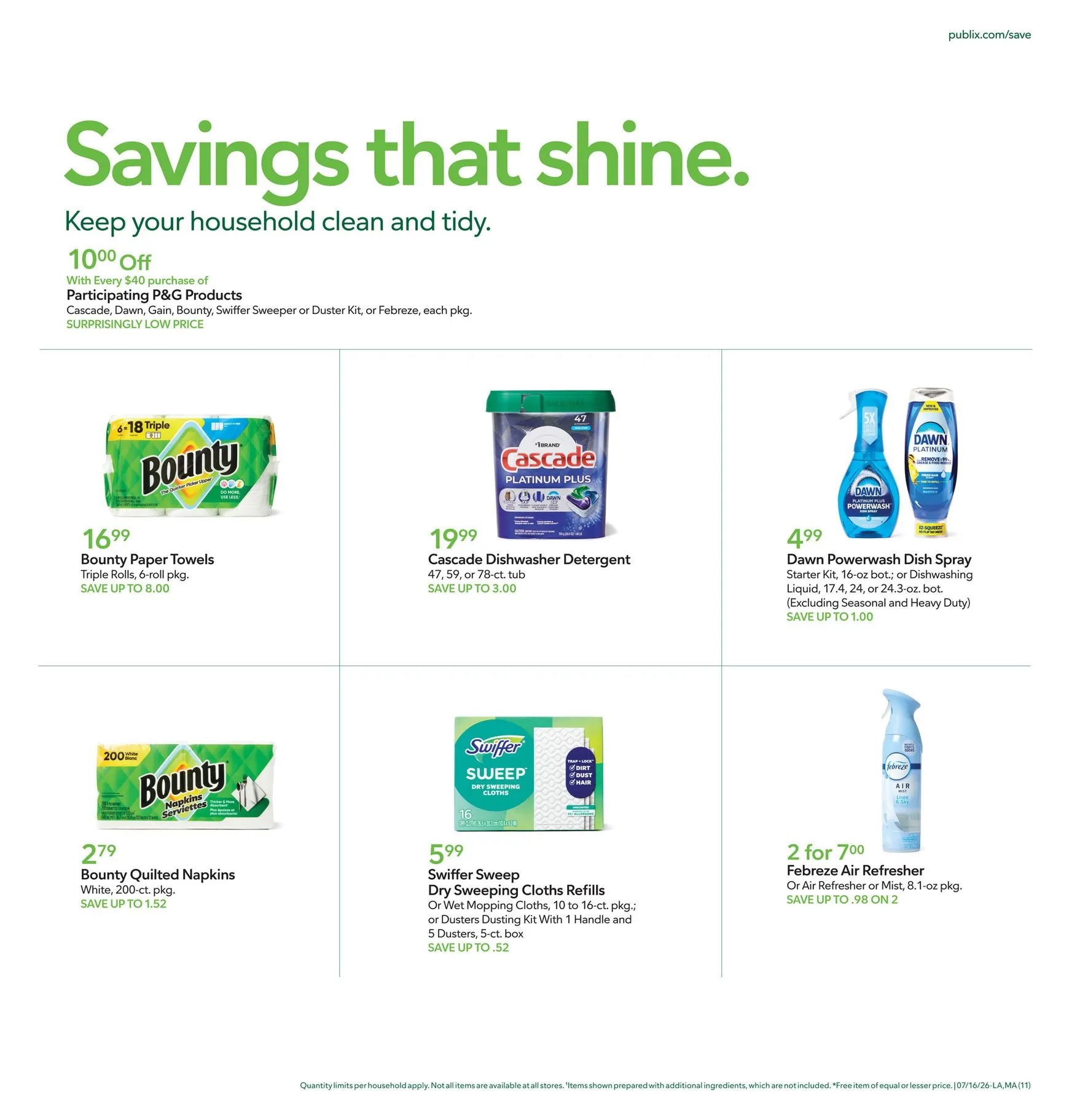 Weekly ad Future Publix flyer valid from Thursday 07/16/2026 to Wednesday 07/22/2026 from July 16 to July 22 2026 - Page 11