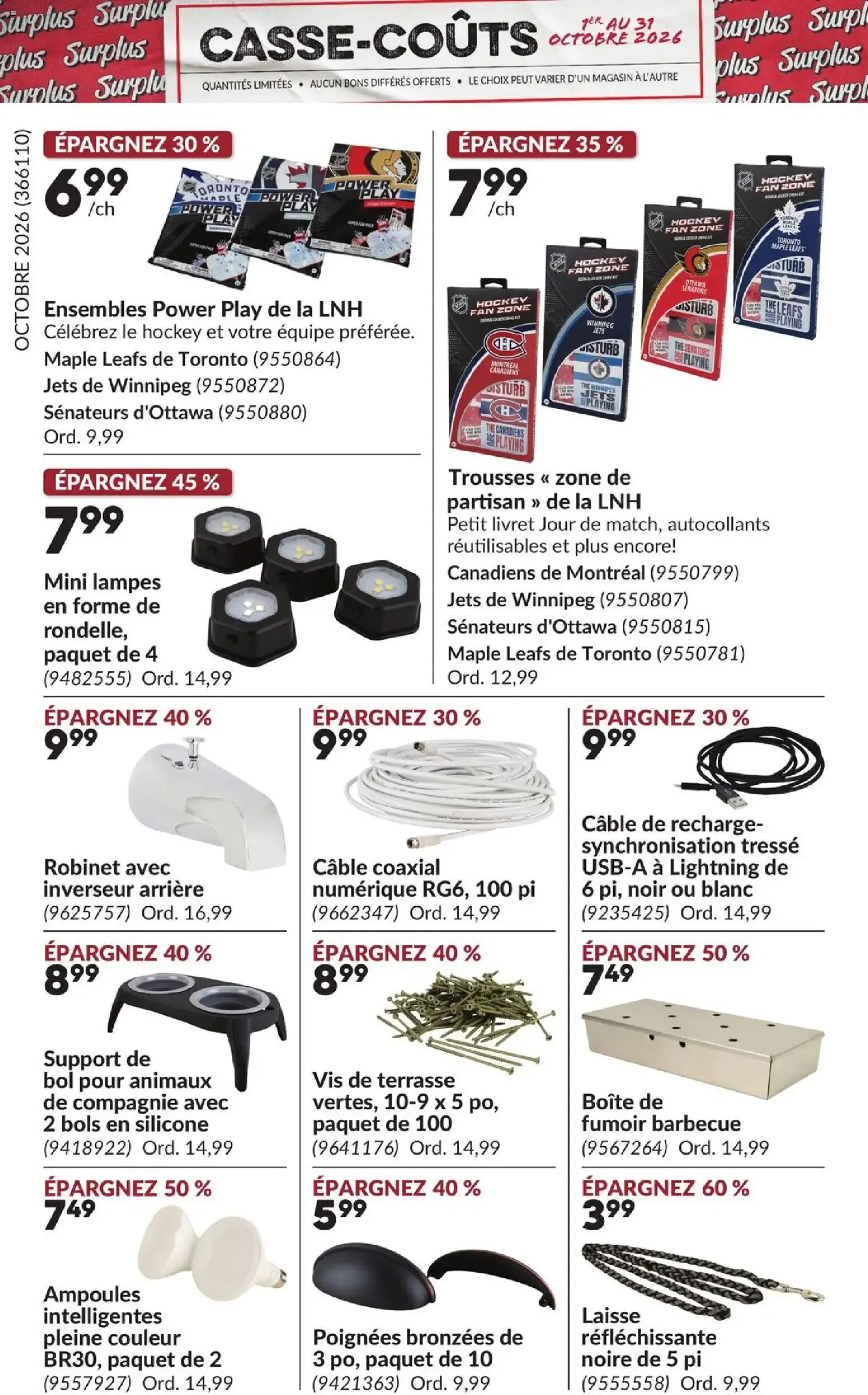 Princess Auto circulaire - Casse-Coûts from Oct 1, 2026 > weekly specials & deals from October 1 to October 31 2026 - flyer page 18