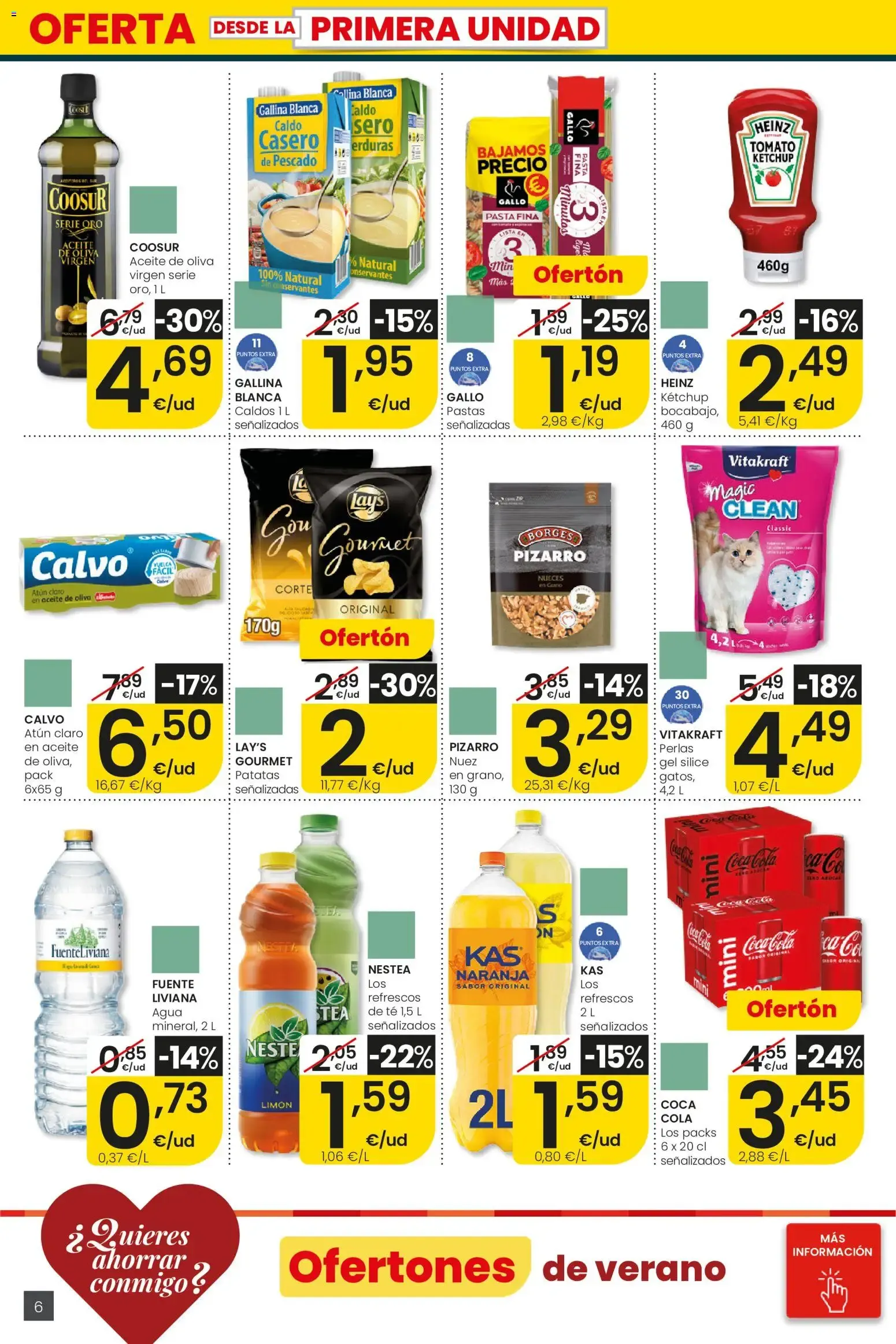 Catálogo de Ofertones de verano Eroski City 13 de agosto al 26 de agosto 2026 - Página 6