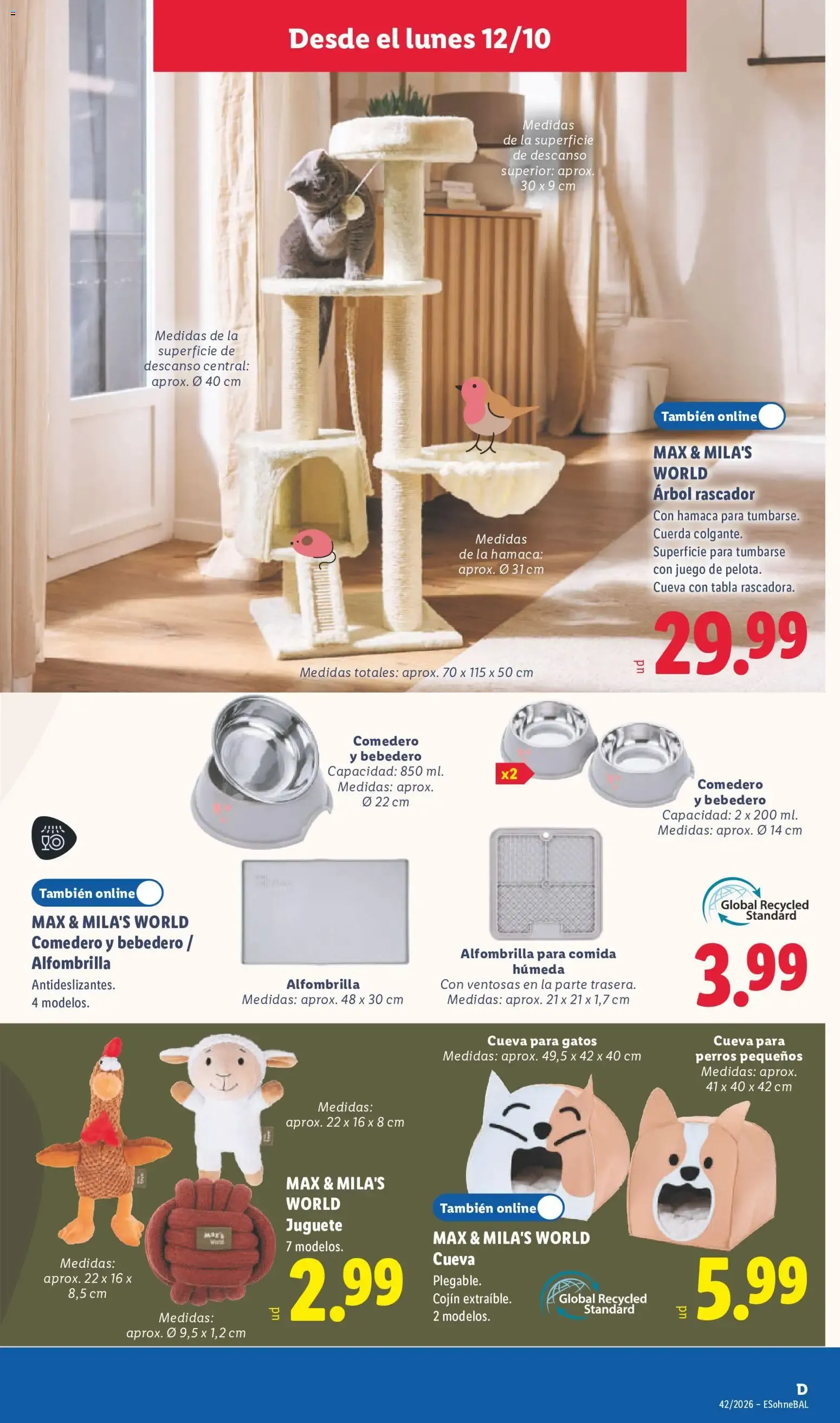 Catálogo de Lidl folleto de bazar del 12/10/2026 | Ofertas 12 de octubre al 18 de octubre 2026 - Página 11