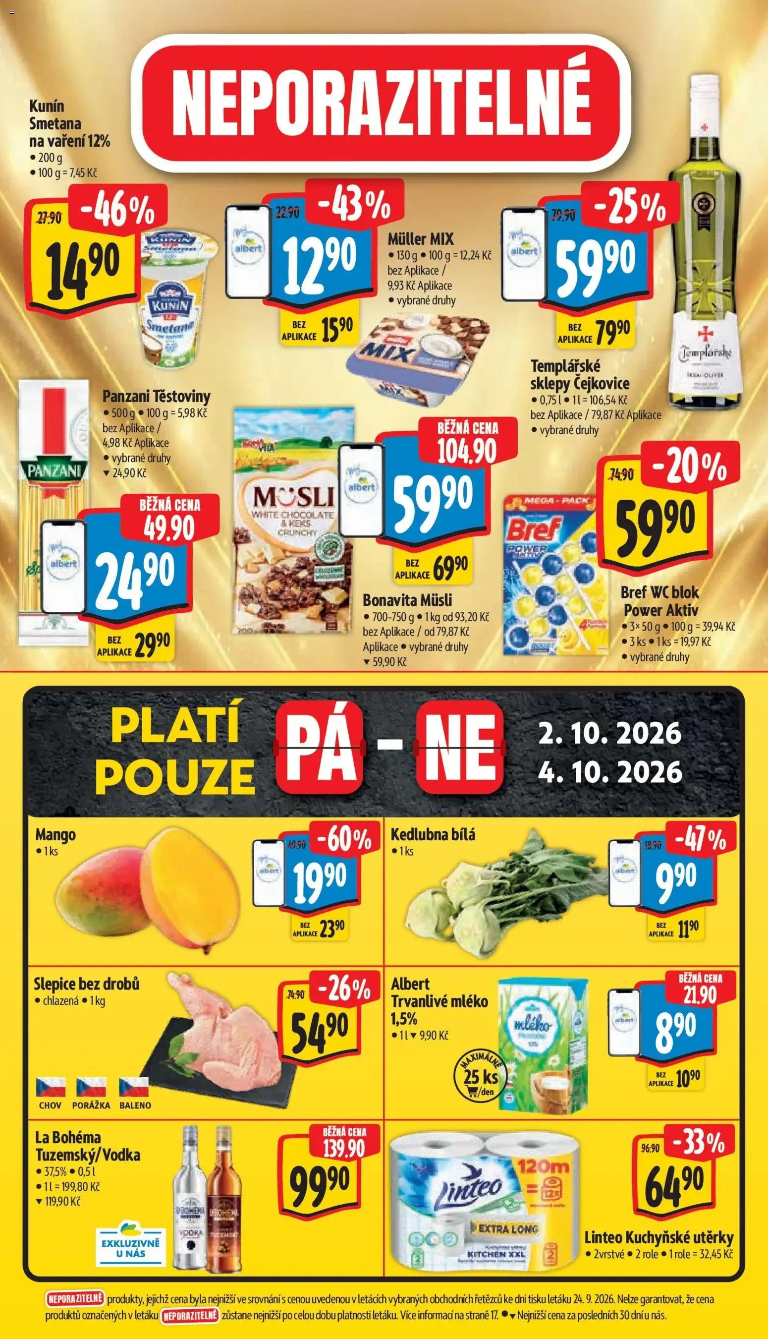 Albert leták - Supermarket od 30.09.2026 - Akční leták - 30. září 6. října 2026 - Page 45