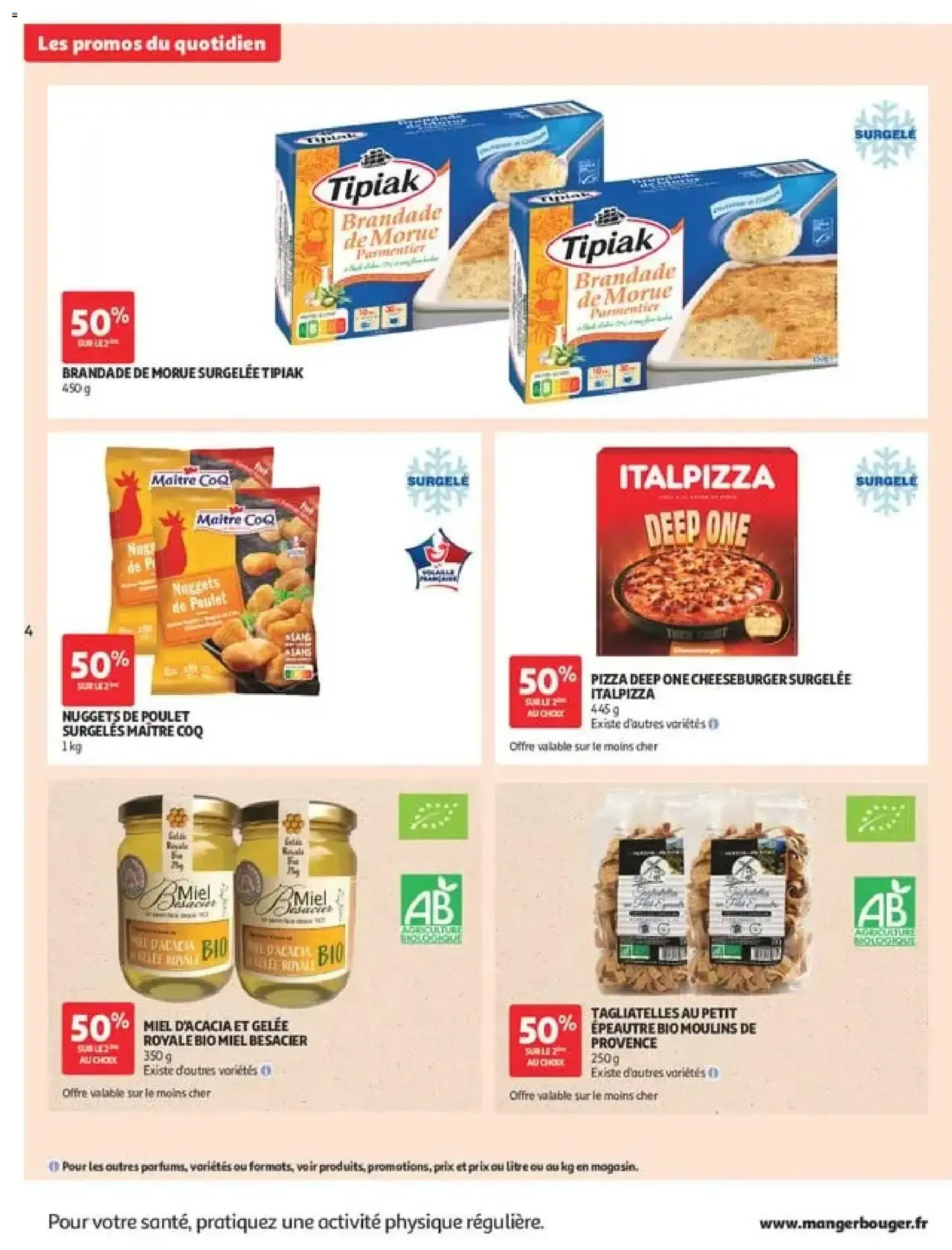 Auchan Les promos du moment à partir du 29/09/2026 - promo en ligne du 29 septembre au 11 octobre 2026 - Catalogue page 4