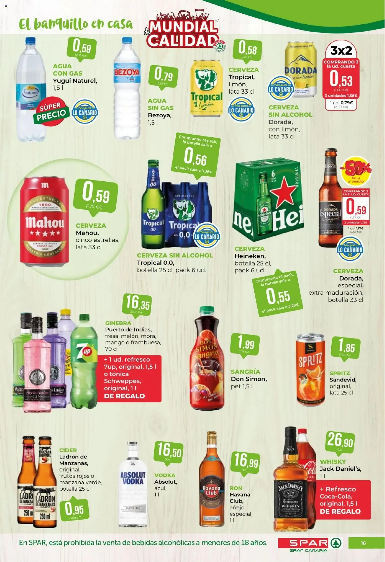 Catálogo de Spar folleto 12/06/2026 - 25/06/2026 12 de junio al 25 de junio 2026 - Página 16