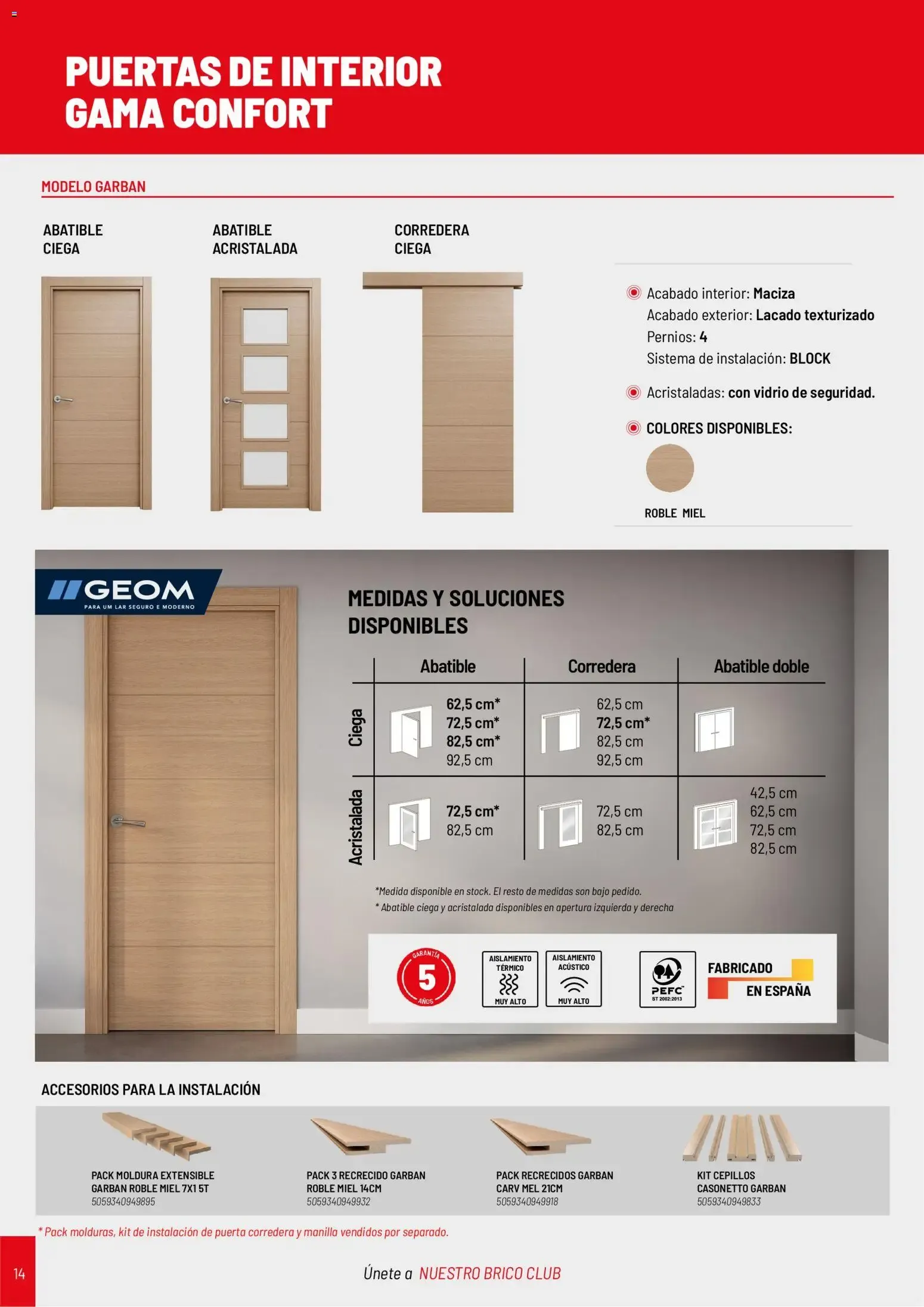 Catálogo de Brico Depôt Catálogo Puertas y Ventanas 2026 7 de octubre al 31 de diciembre 2026 - Página 14