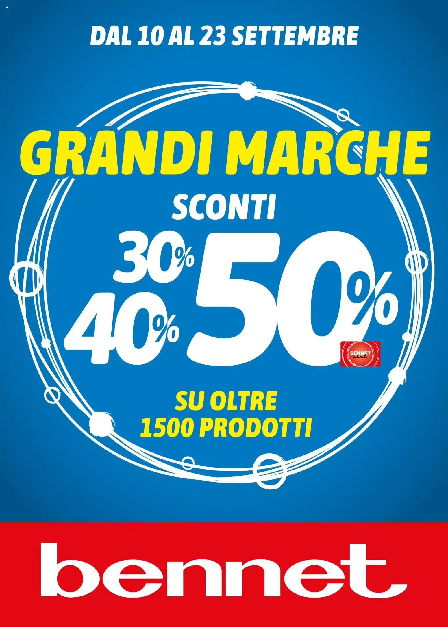 Bennet Grandi Marche Sconti