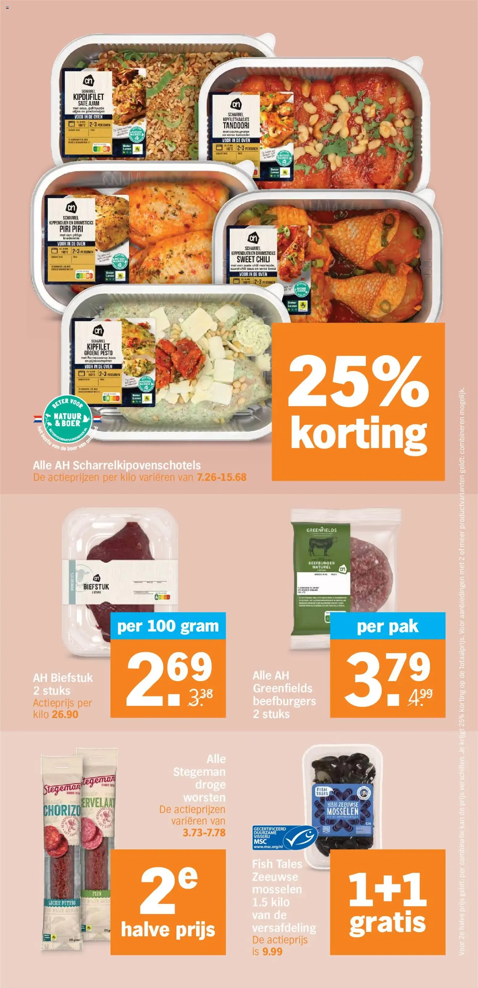 Albert Heijn Bonus: 1+1 gratis en productos Bertolli van 6 juli tot 12 juli 2026 - Folder pagina 17