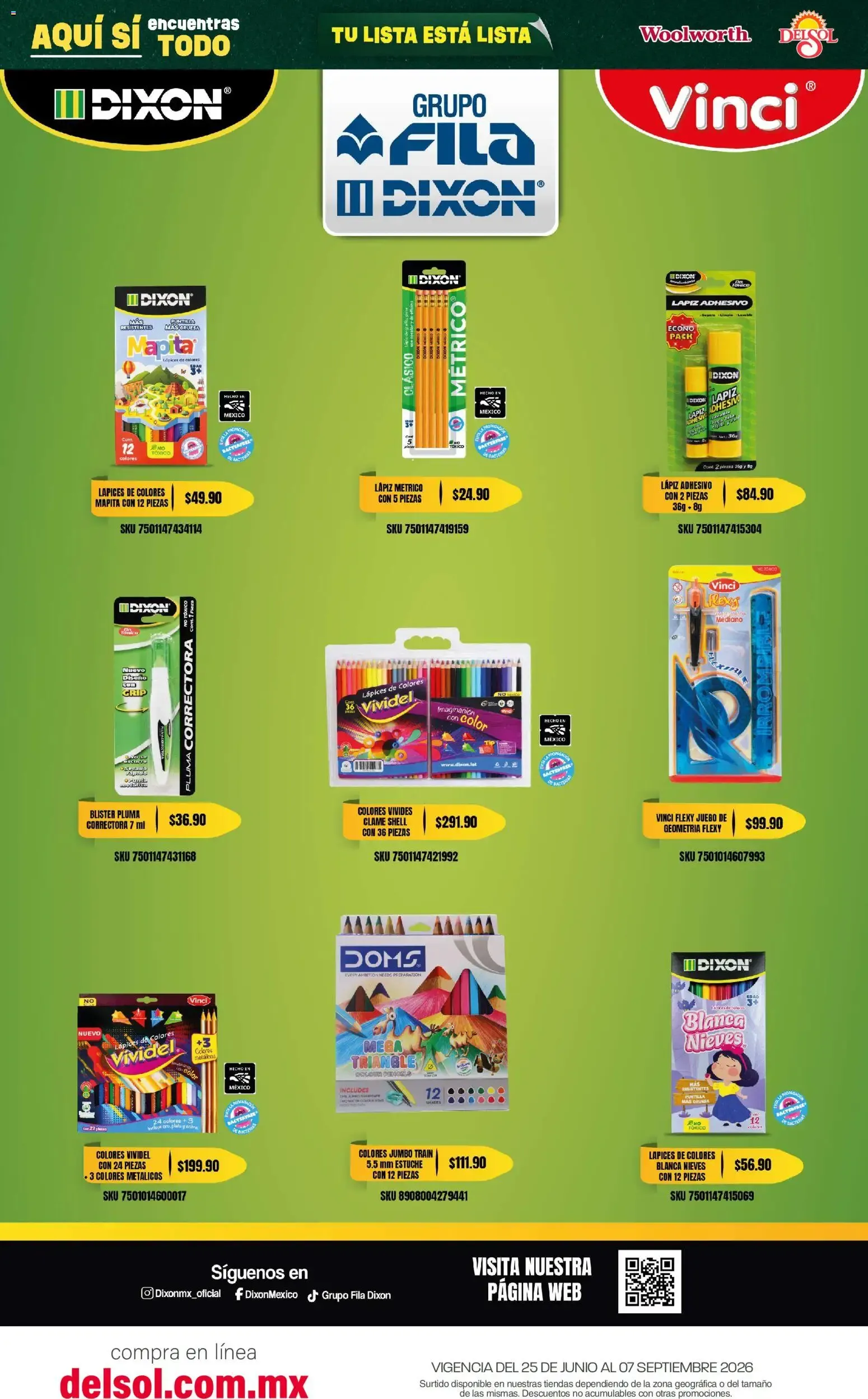 Catálogo de Del Sol y Woolworth catálogo Back To School (25/06/2026 - 07/09/2026) - catálogo en línea 25 de junio al 7 de septiembre 2026 - Pagina 17