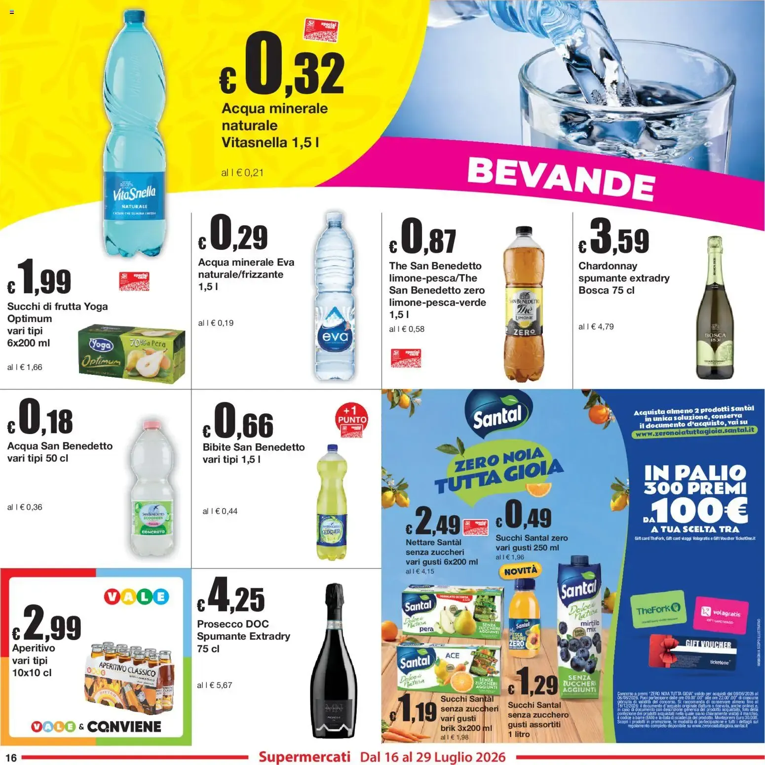 Sì con Te volantino dal 16/07/2026 - online Offerte da 16 luglio a 29 luglio di 2026 - Pagina del volantino 16