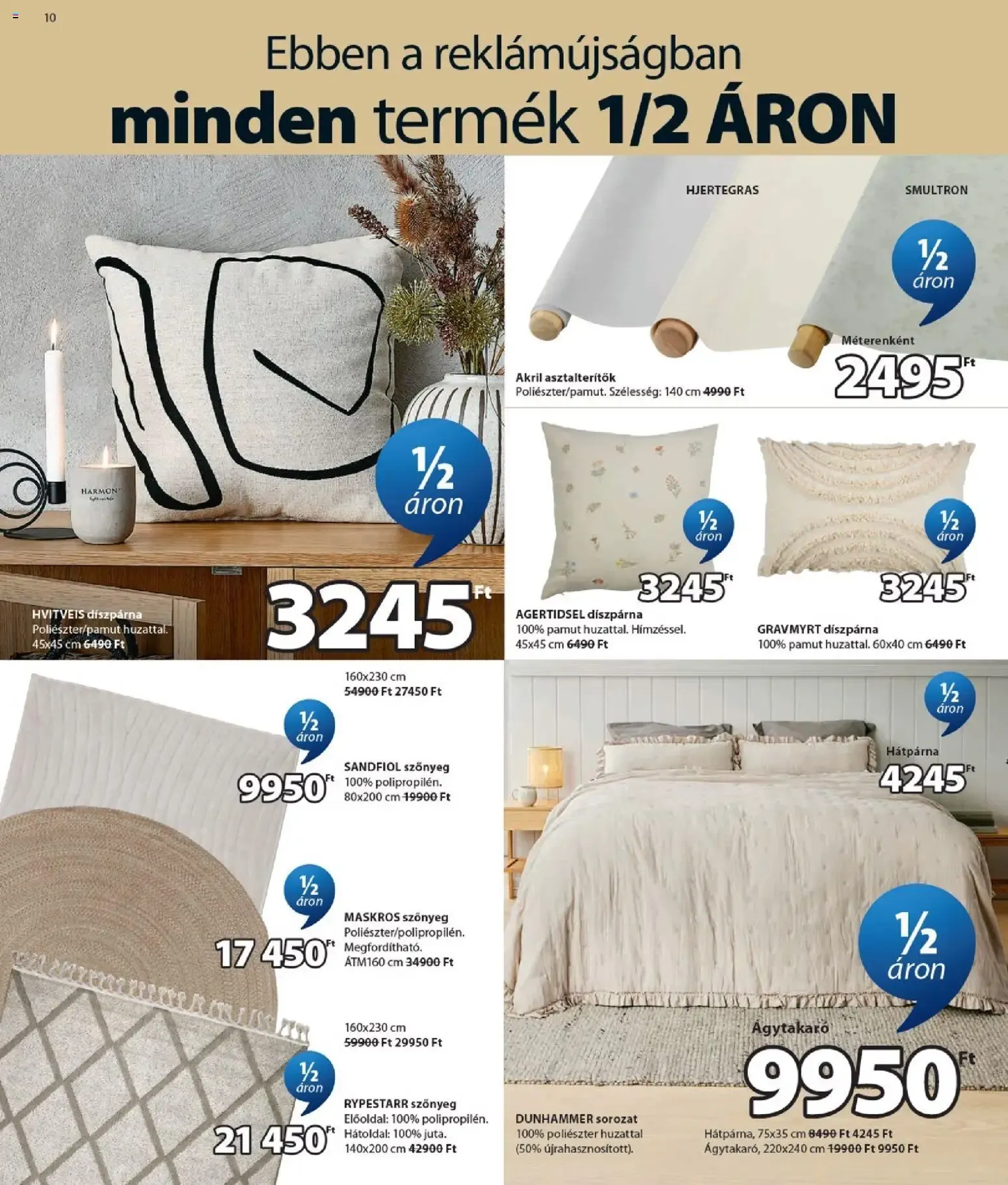 Katalógus JYSK: Todos los productos a 1/2 precio július 15.-tól július 28.-ig 2026. - Oldal 10