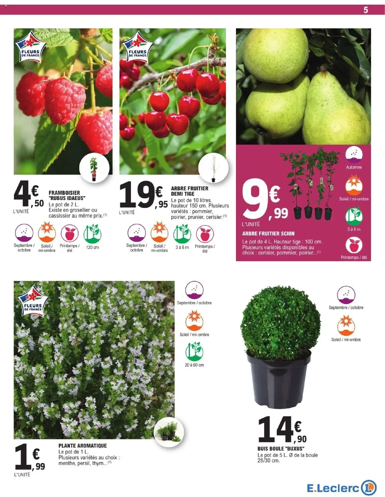 Catalogue E.Leclerc du 22/09/2026 | Nouveau promo prospectus du 22 septembre au 3 octobre 2026 - Catalogue page 5