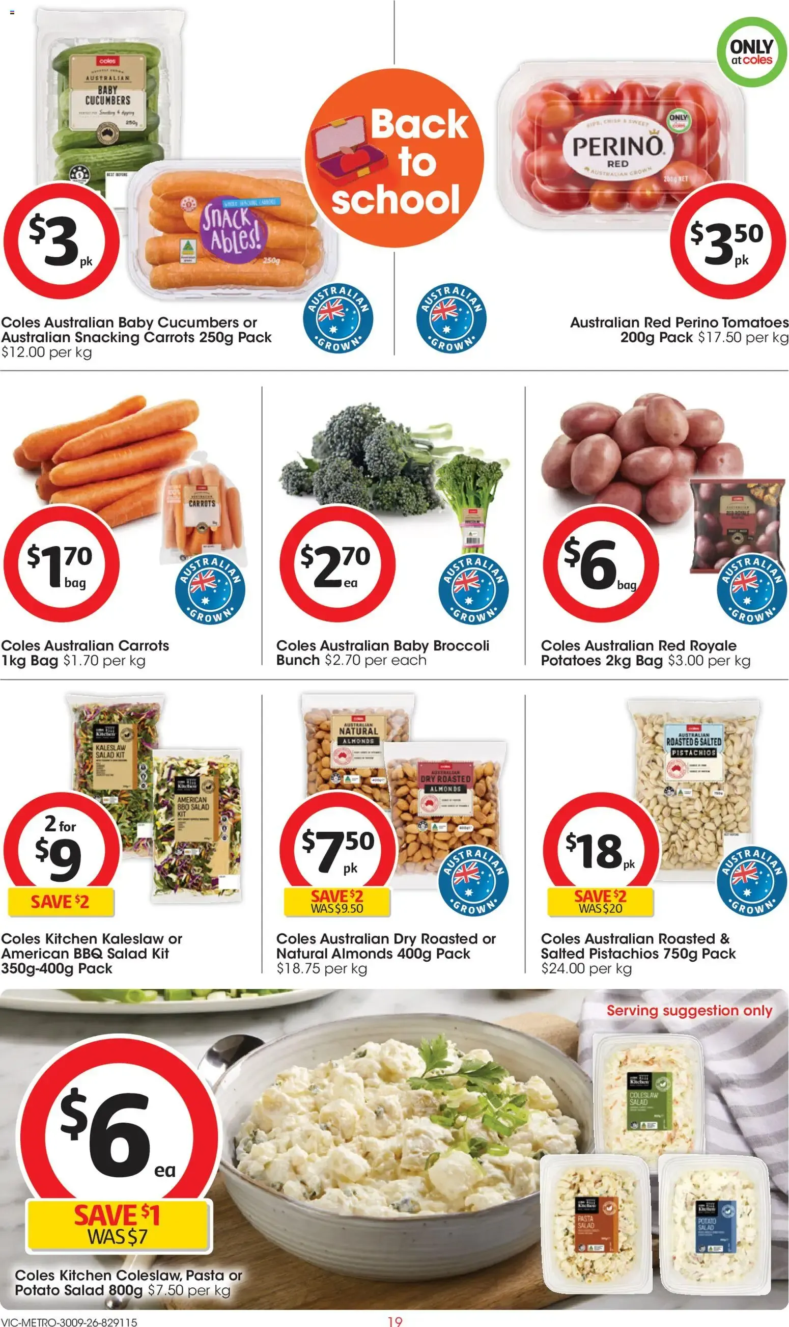 Coles catalogue valid from 30/09/2026 > Online Australia - Catalogue valid from 30 September to 6 October 2026 - page 19