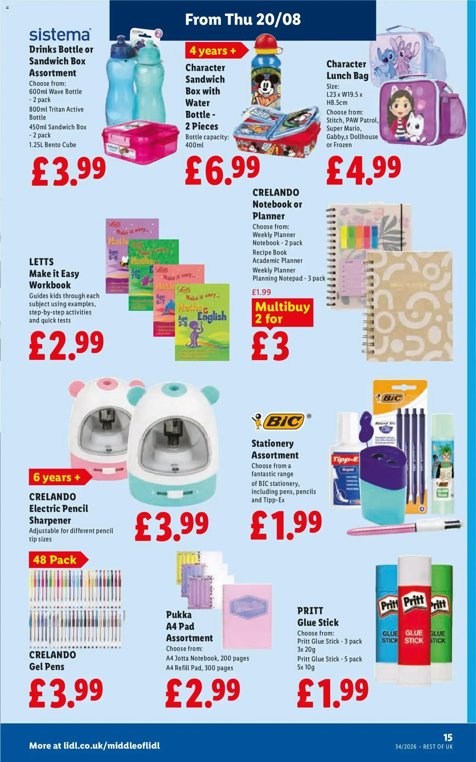 Weekly offers Lidl Wales (20/08/2026 - 26/08/2026) - Offers Online from 20 August to 26 August 2026 - Catalogue Page 19