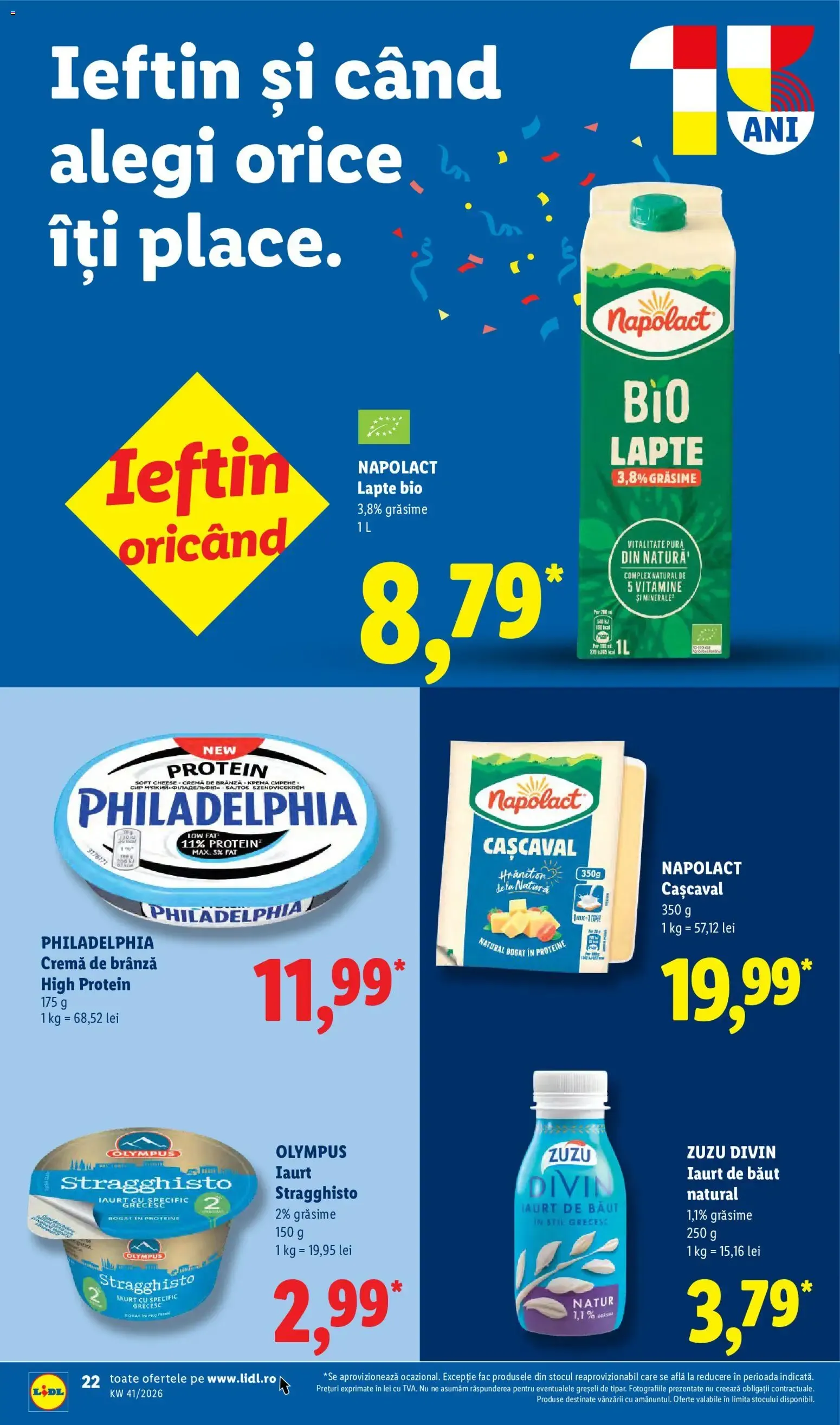Catalog Catalog LIDL 05.10.2026 - Oferta și Revista online de la 5 octombrie până la 11 octombrie 2026 - Revista Pagina 22