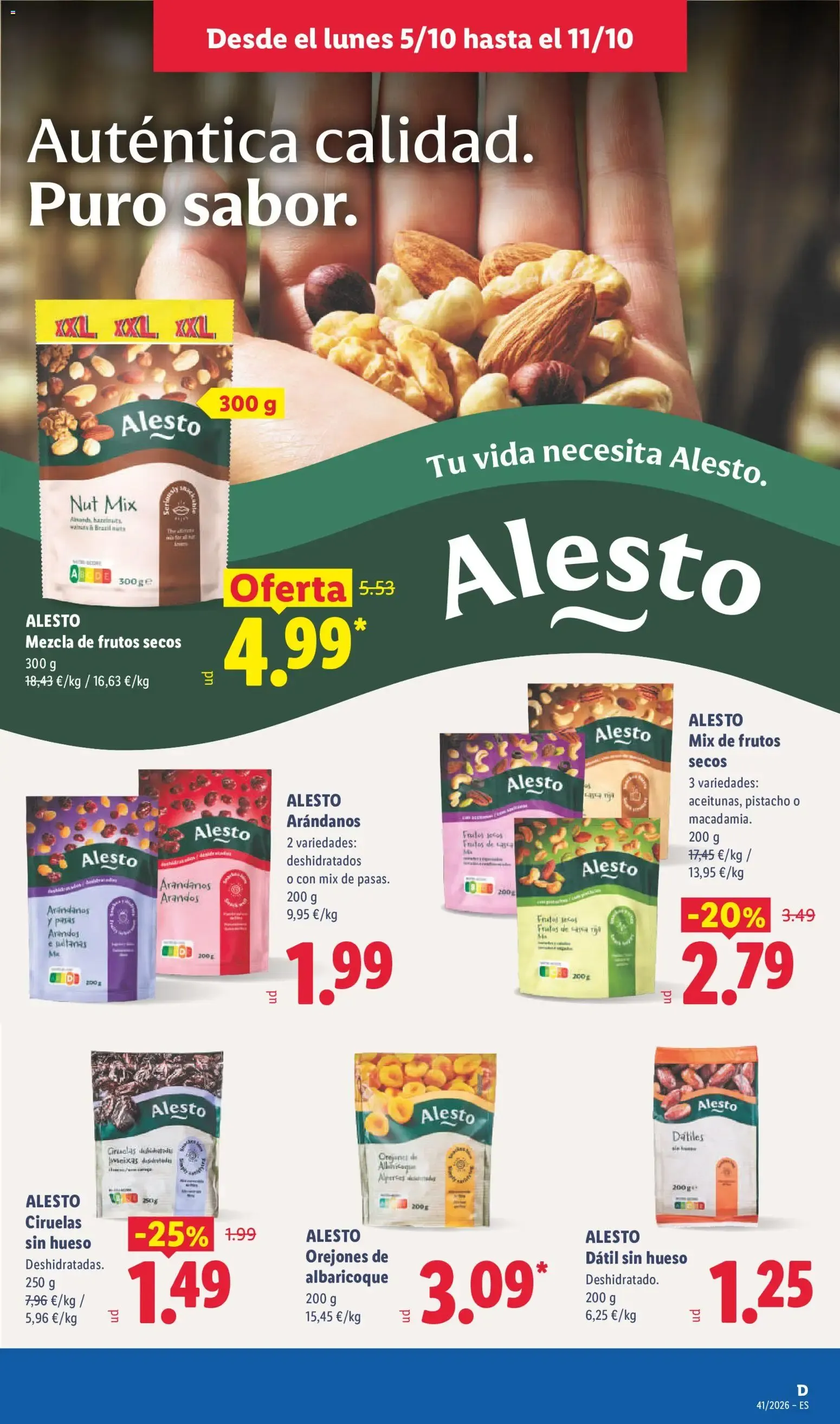 Catálogo de Lidl folleto del 05/10/2026 | Ofertas 5 de octubre al 11 de octubre 2026 - Página 13