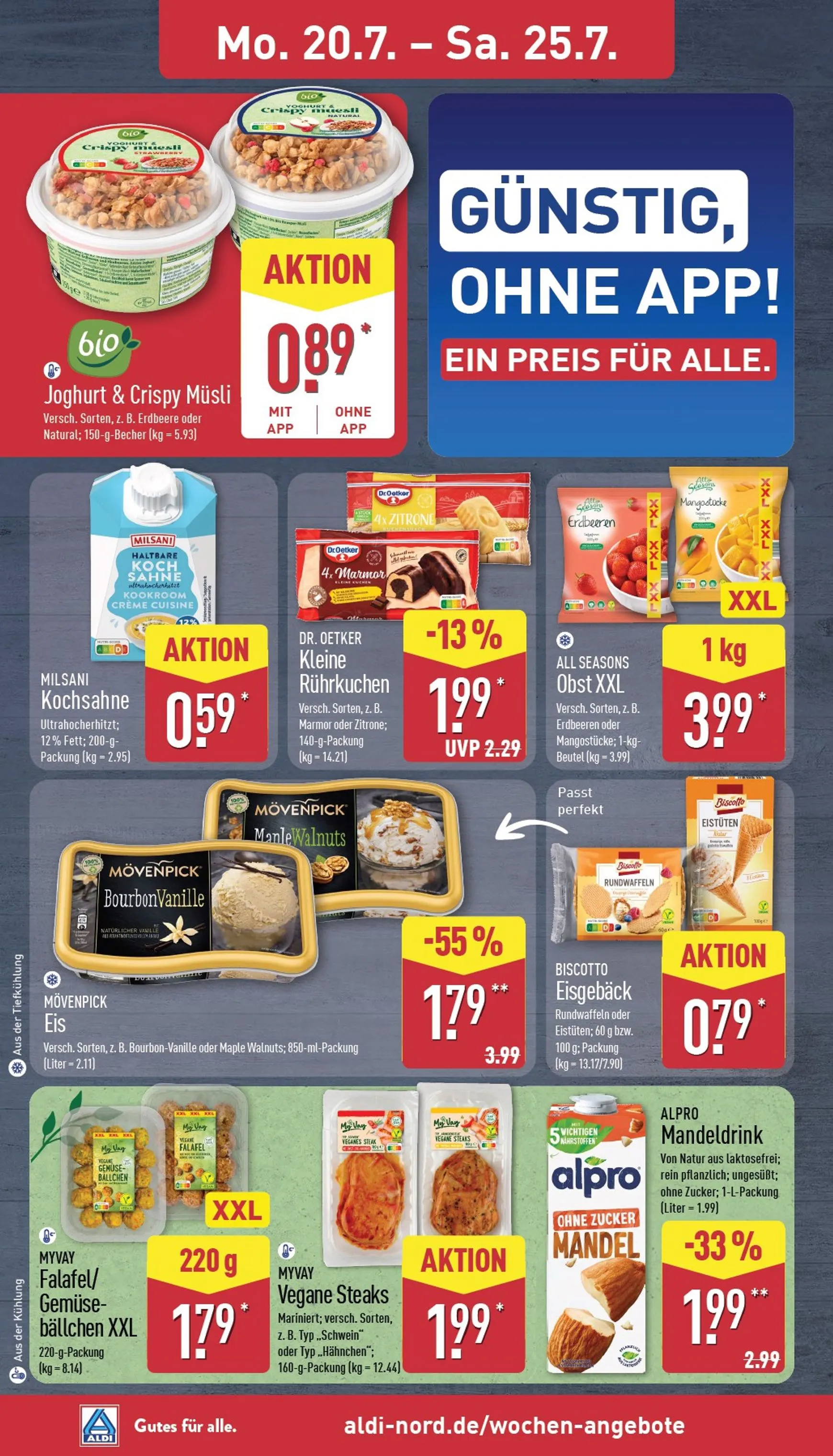 ALDI NORD Prospekt nächste Woche – von Montag 20.07.2026 bis Samstag 25.07.2026 von 20. Juli bis 25. Juli 2026 - Prospekt seite 6